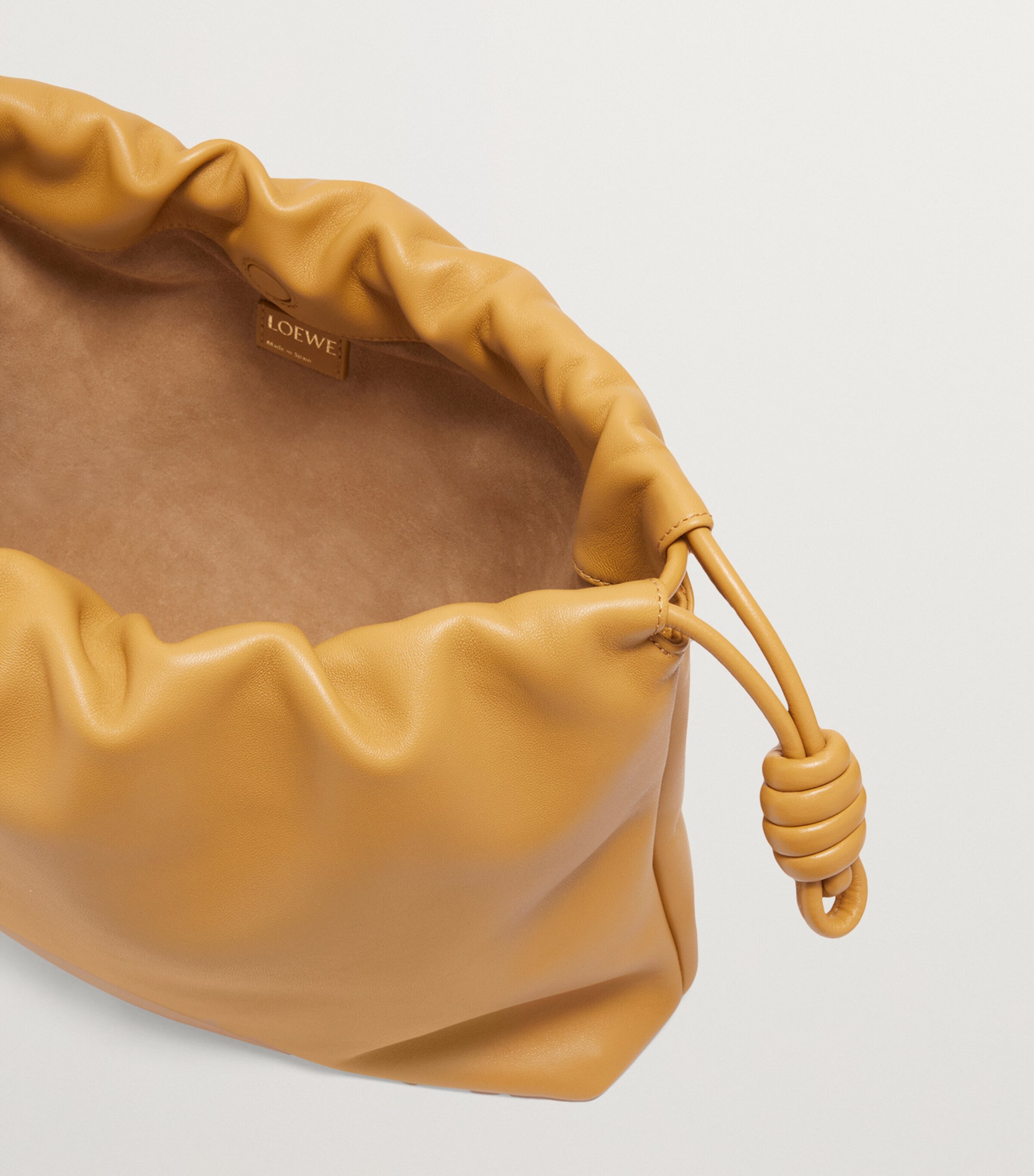 Large Leather Flamenco Purse SAHARA Image 7