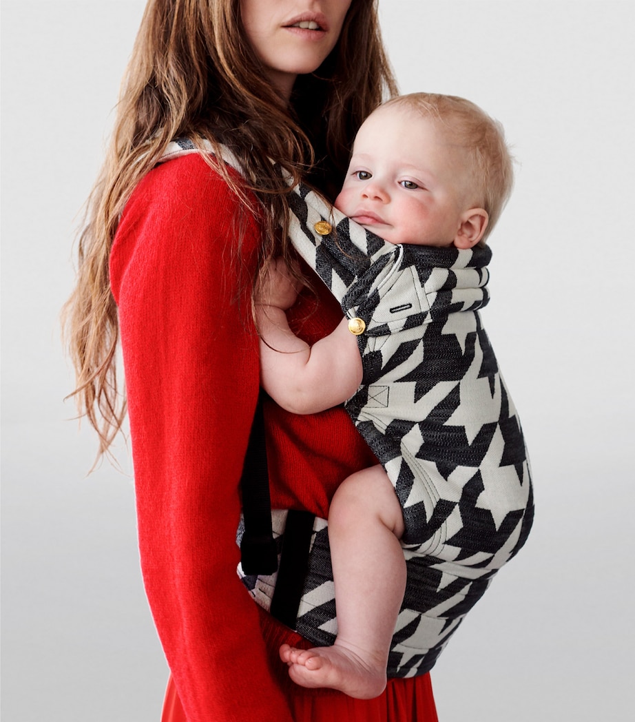 Zeitgeist Baby Carrier Tweed BLACK, WHITE Image 2