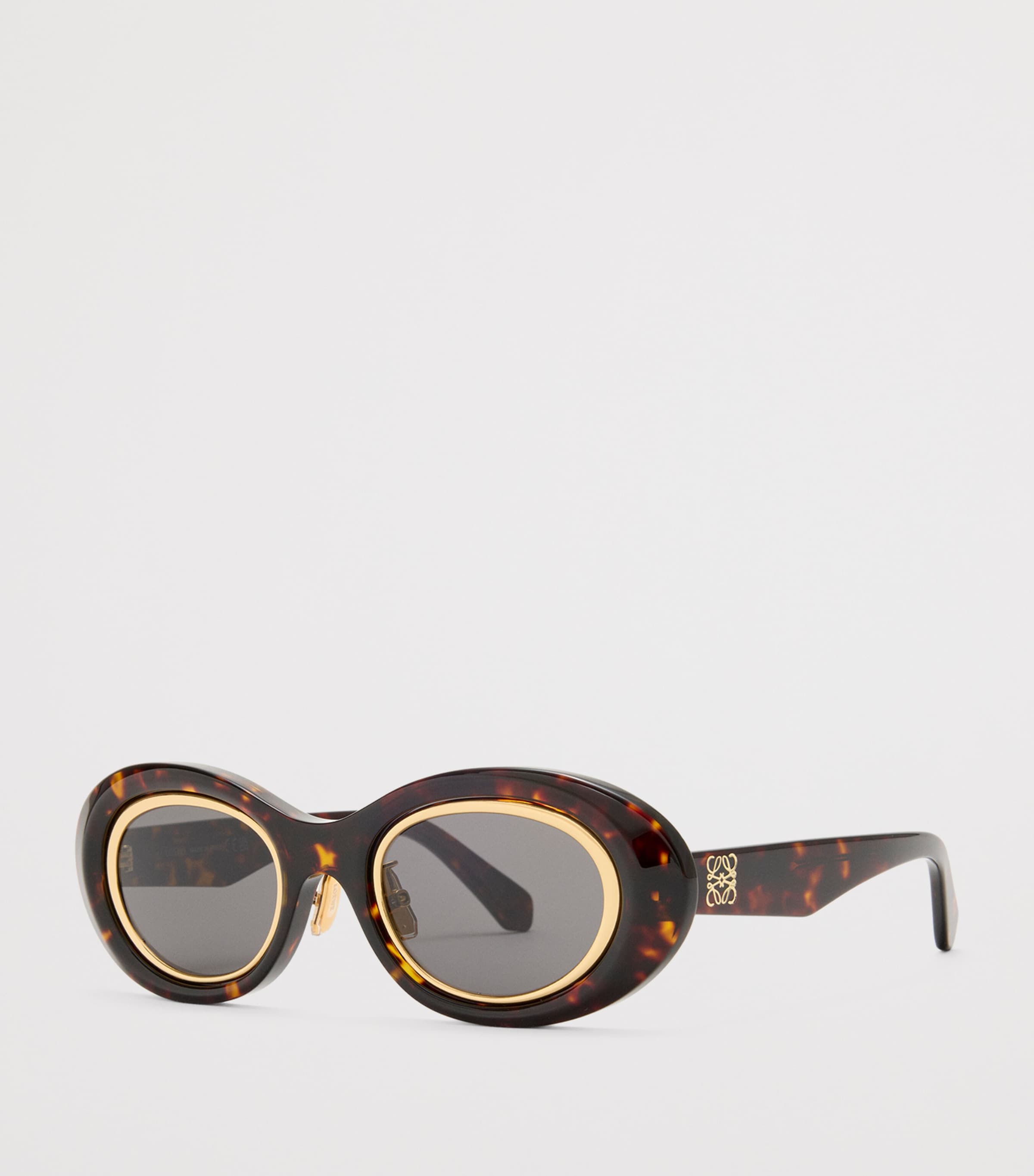 Mini Anagram Oval Sunglasses HAVANA Image 2