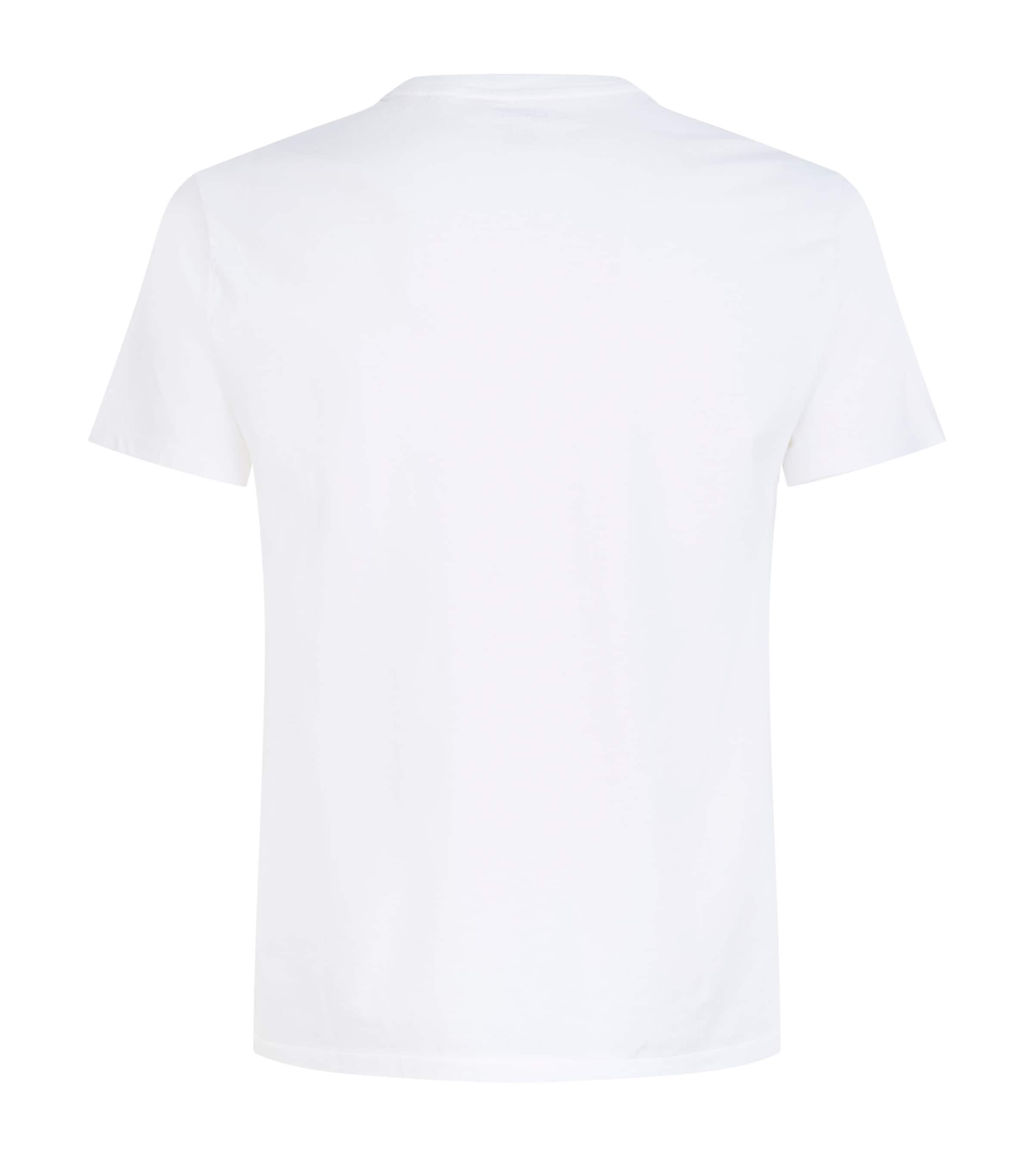 Cotton Logo T-Shirt WHITE Image 5