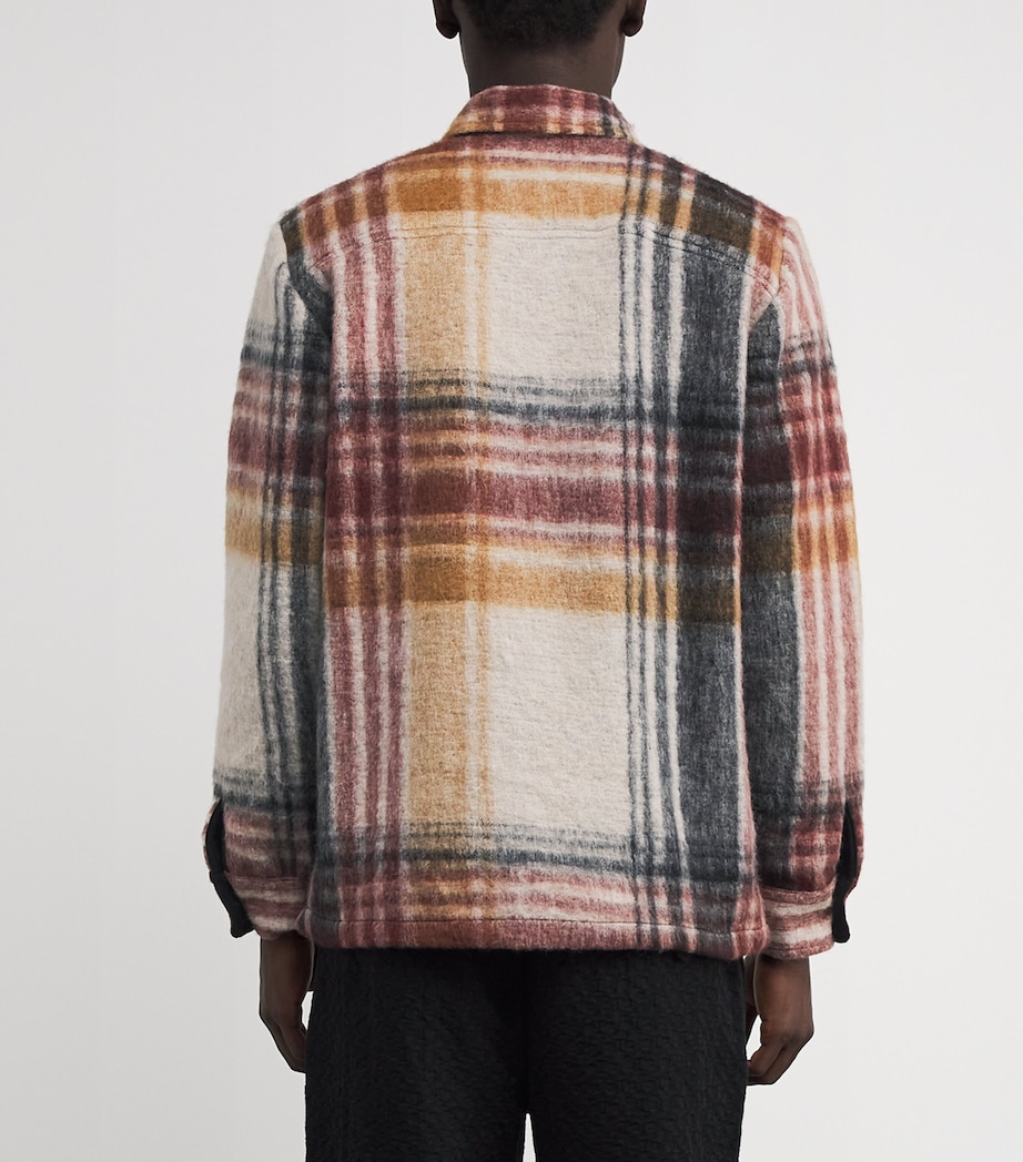 Brushed Check Overshirt NATURAL/ MULTI Image 4