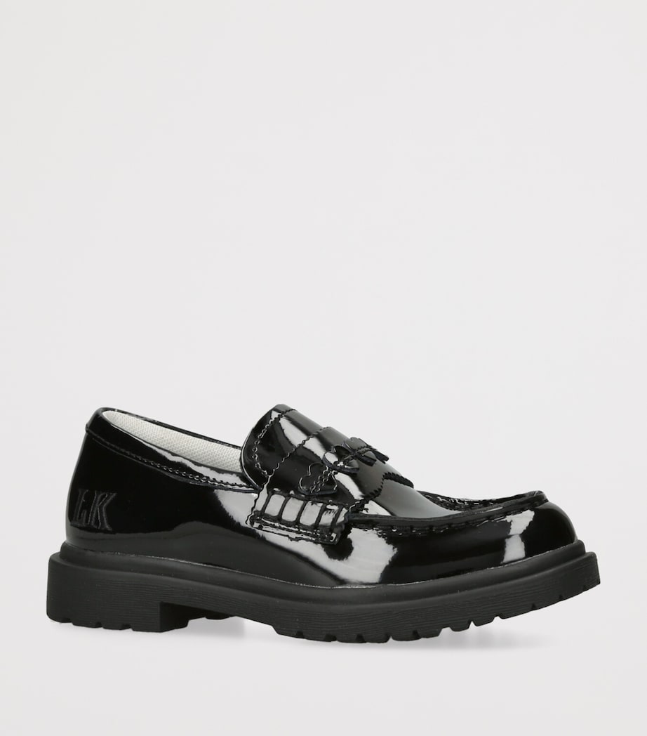 Lelli Kelly Patent Leather Clara Loafers Black Image 3