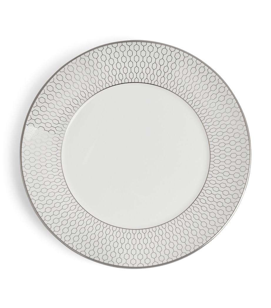 Gio Platinum Side Plate (17cm) WHITE Image 1