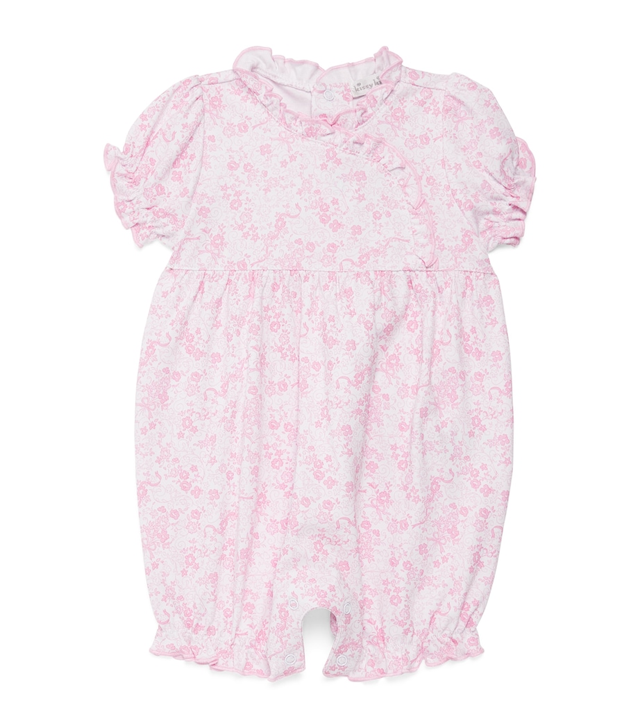 Pima Cotton Old English Roses Bodysuit (0-24 Months) K650PINK Image 1