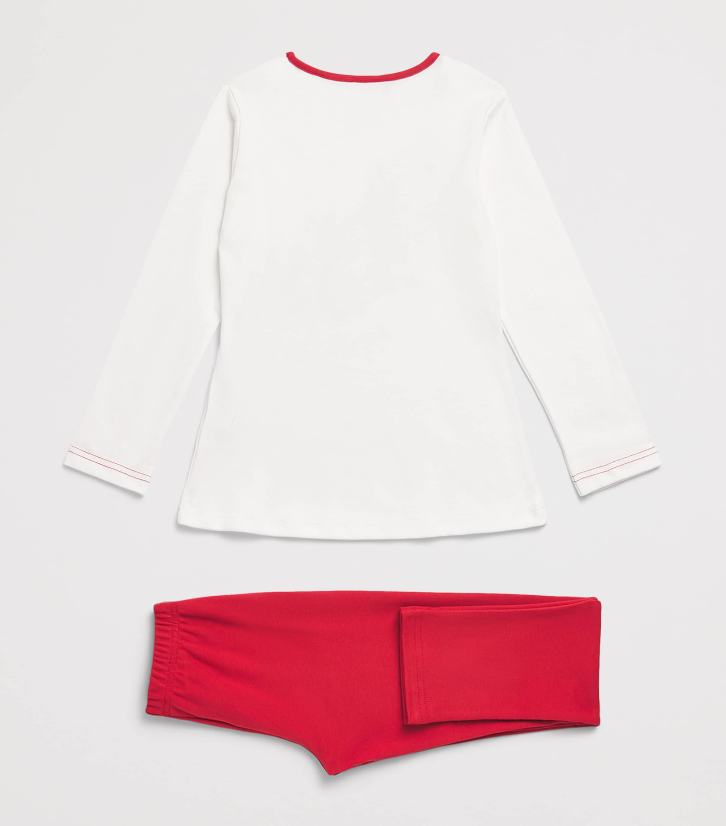 Story Loris Cotton Gingerbread Print Pyjama Set (3-14 Years) Image 2