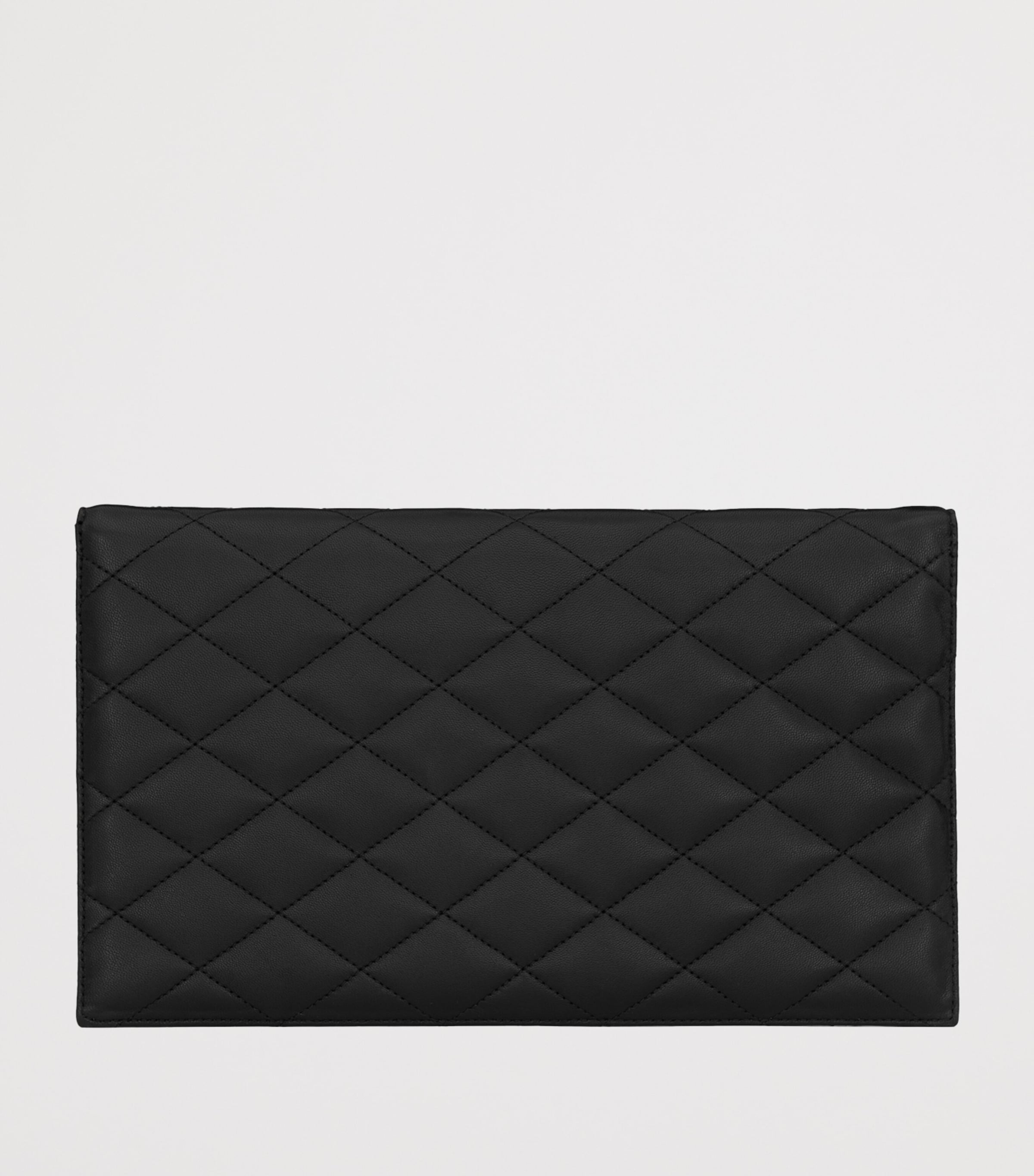 Saint Laurent Quilted Paris Pouch Image 2