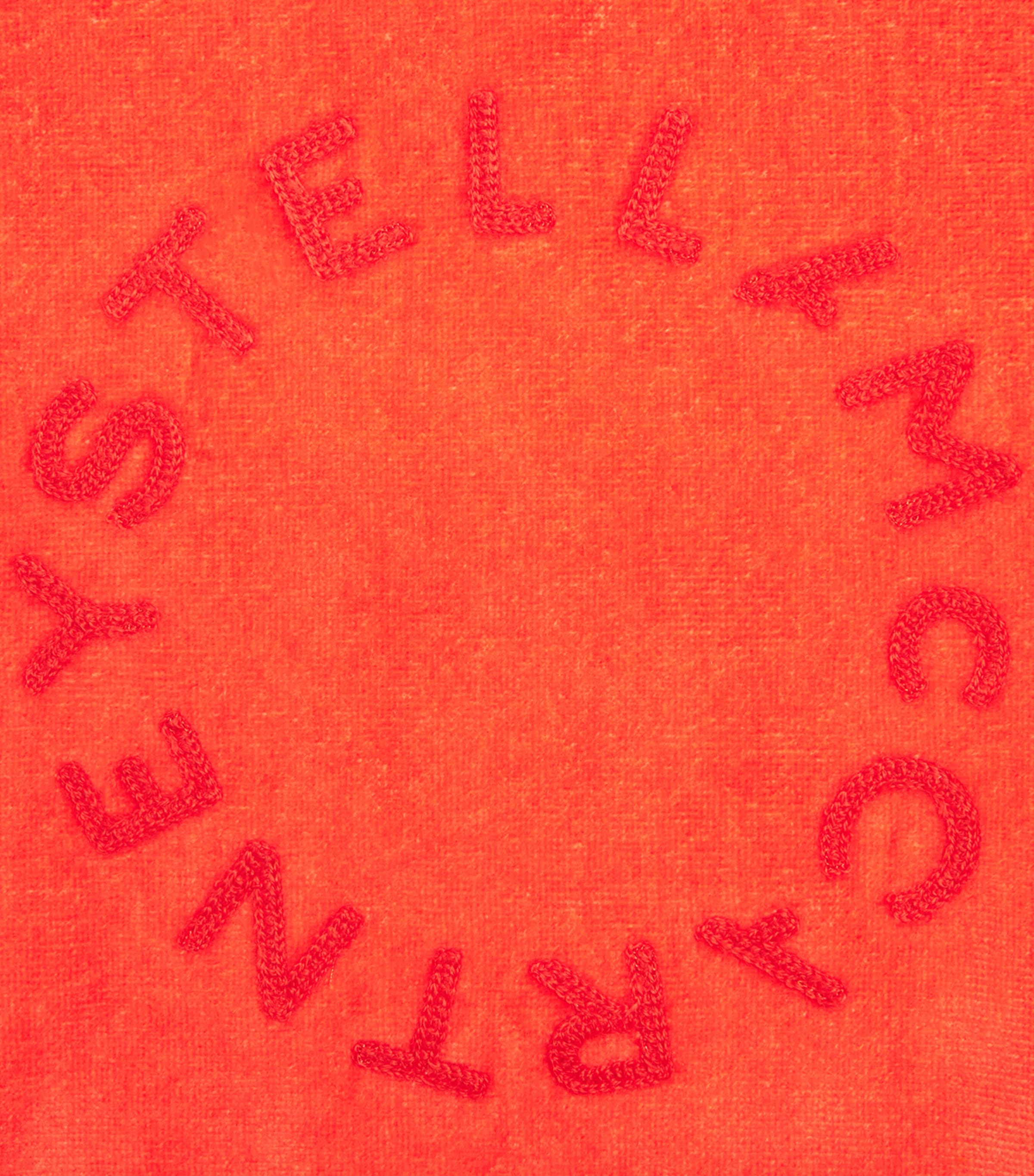 Stella McCartney Kids Cotton Logo Hooded Towel (3-9 Years) Image 3