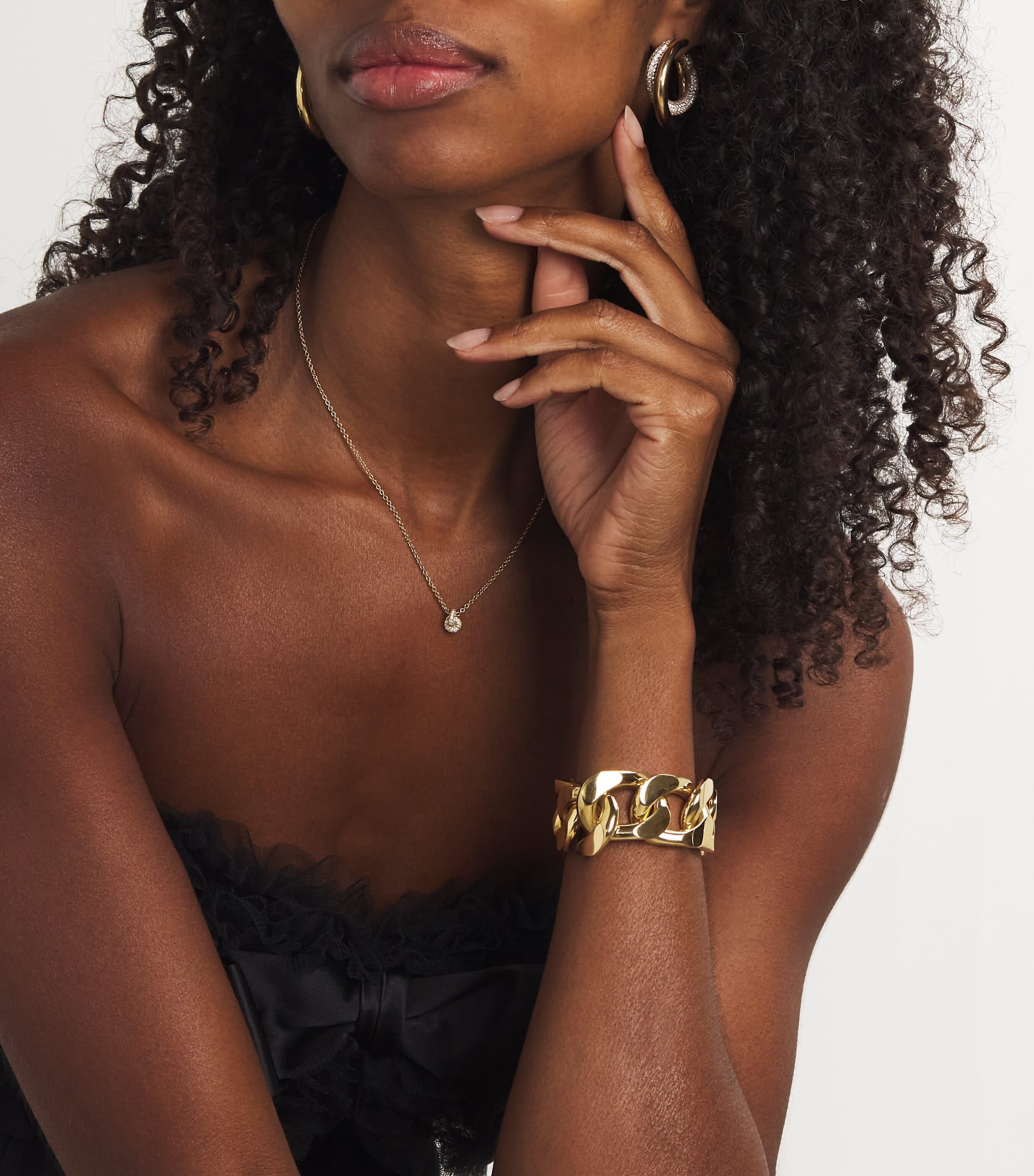 Big Yellow Gold NY-66 Chain Bracelet YELLOW GOLD Image 5