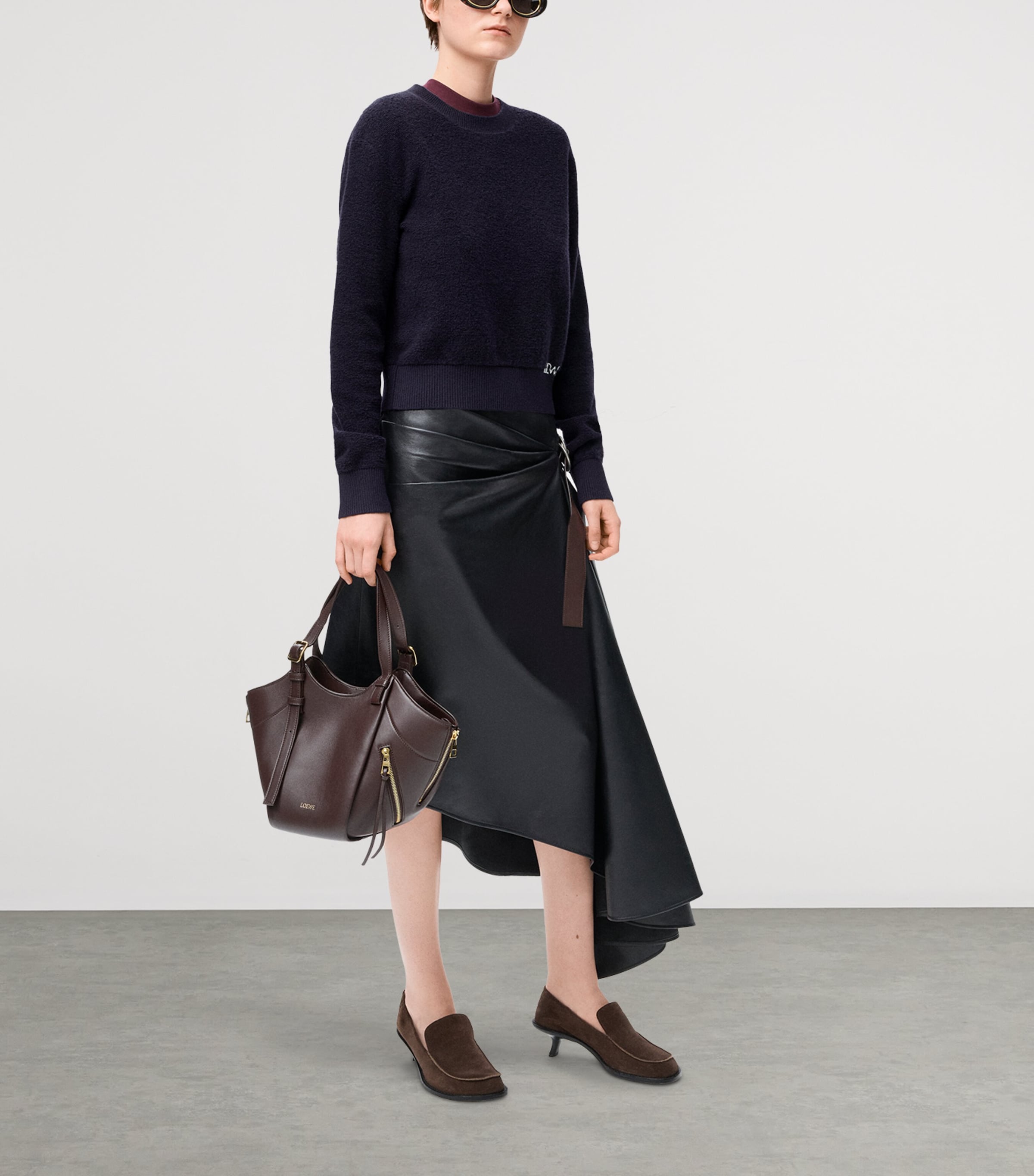 Wool-Blend Embroidered Sweater NAVY BLUE Image 2