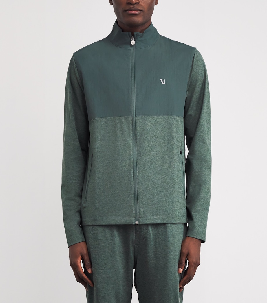 Sunday Element Track Jacket AGATE GRN HTHR-HGN Image 3