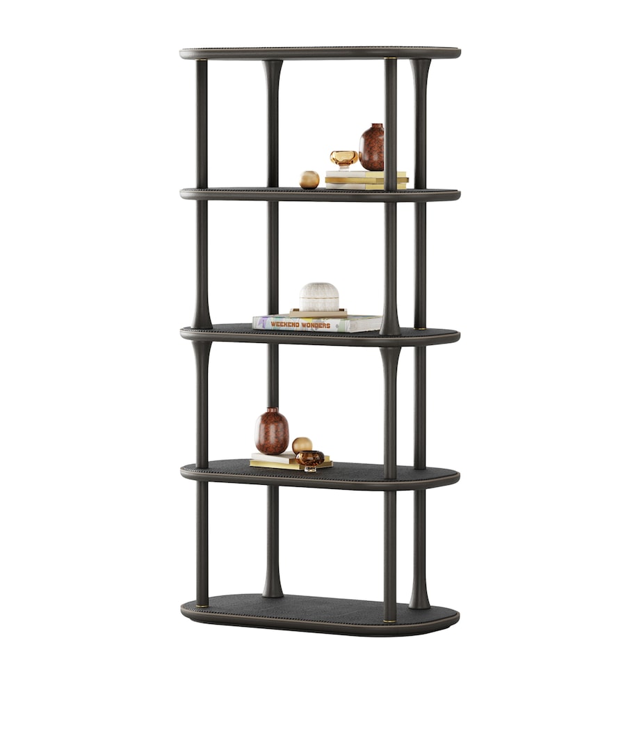 Frato Wood Matera Bookcase Black Image 3