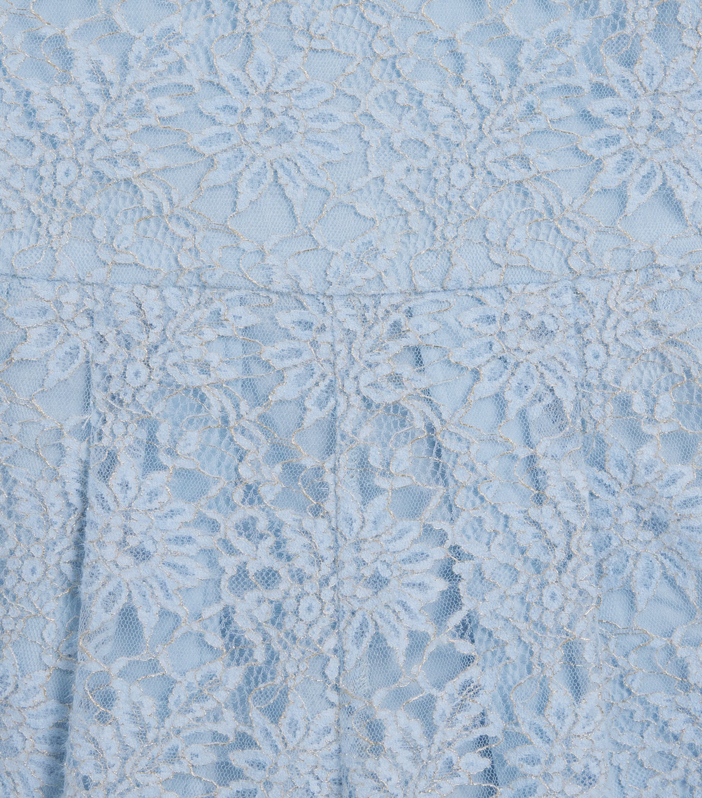 MARLO Lace Angelina Romper (3-14 Years) Blue Image 3