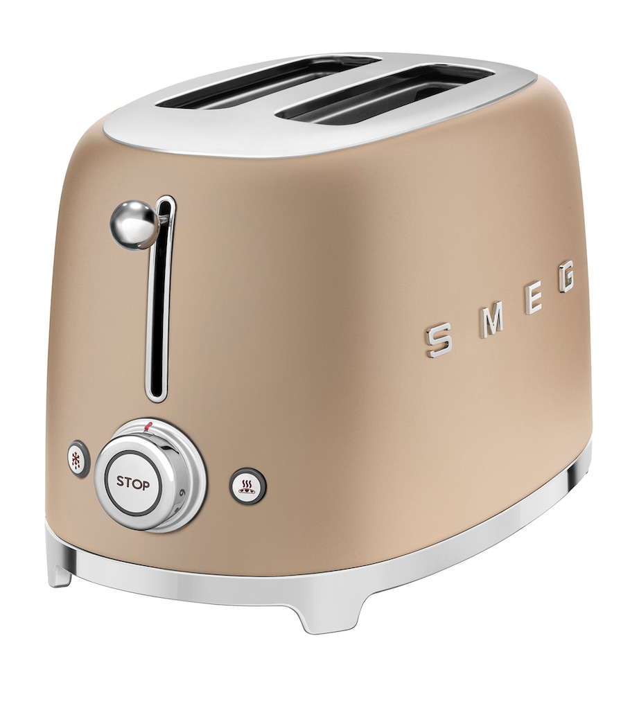 '50s Style 2-Slot Toaster - Matte Champagne MATTE CHAMPAGNE Image 2
