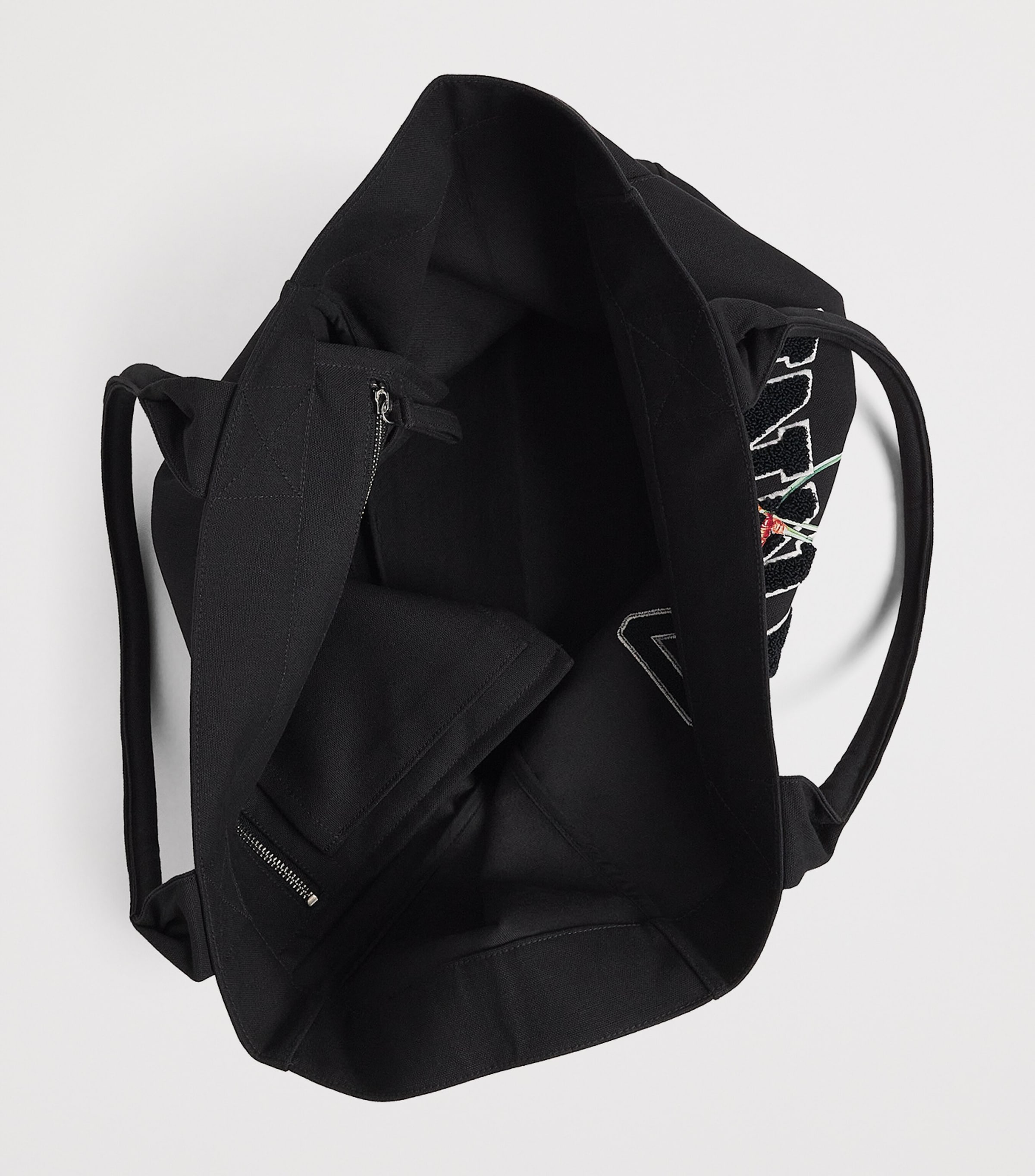GANNI Medium Cherry Tote Bag Phantom Image 5