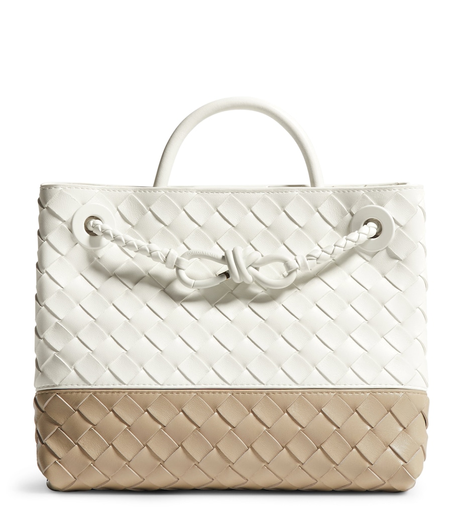 Bottega Veneta Womens Small Leather Andiamo Top-Handle Bag Image 1