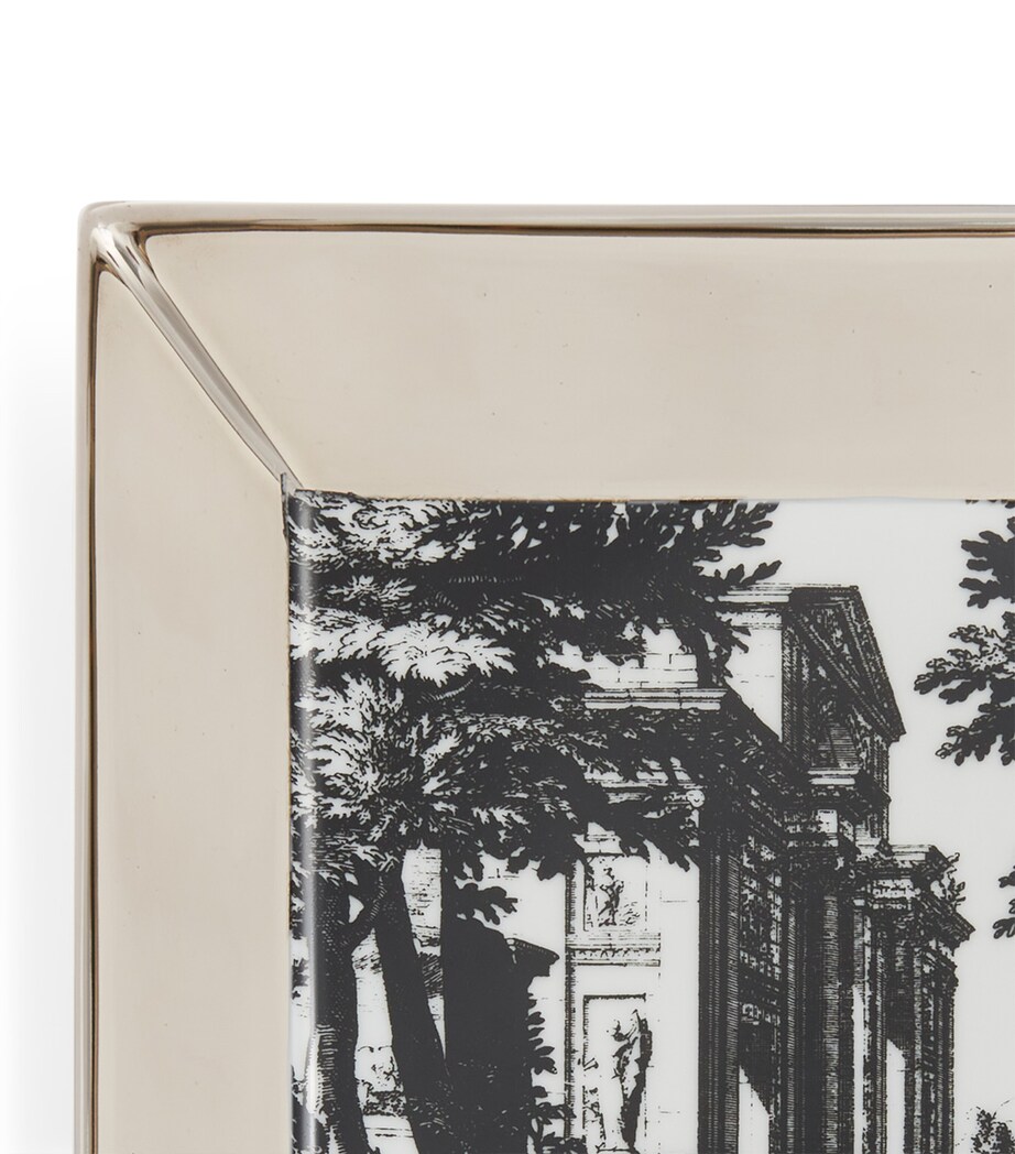 Fornasetti Square Giardino Settecentesco Plate (20cm x 20cm) Image 4