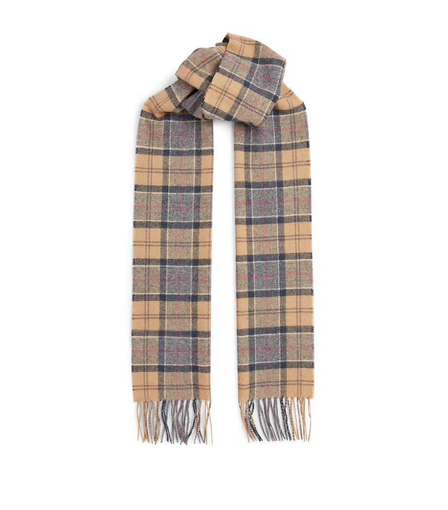 Wool Tartan Scarf MULTI Image 2
