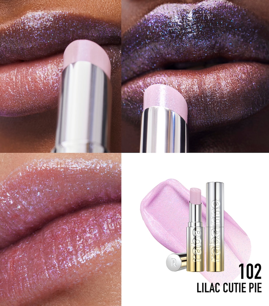 Rabanne Dramalips Shiny Lipstick Lilac Cutie Pie Image 3