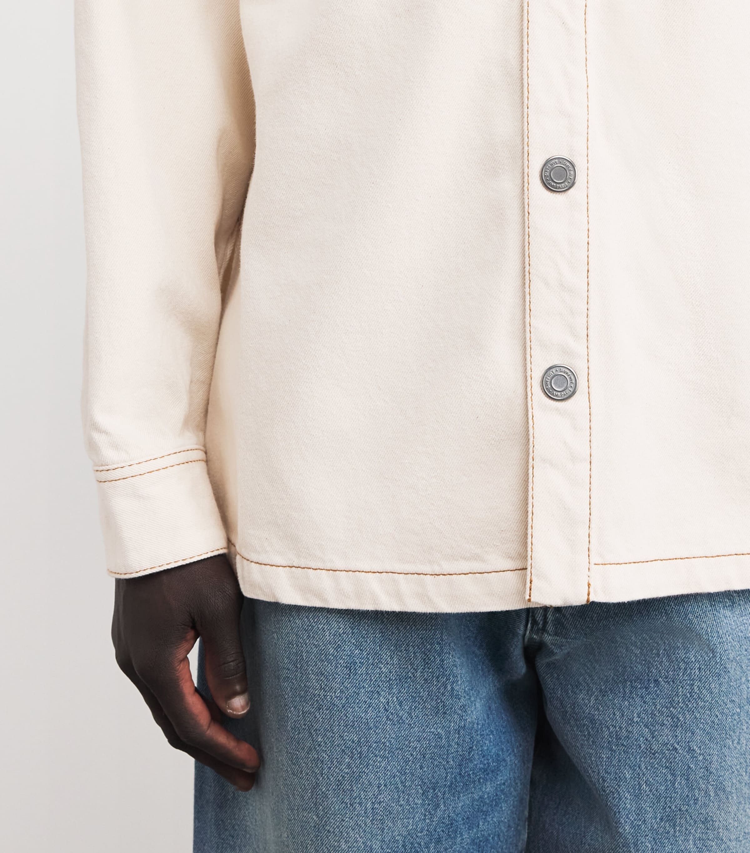 AMI Paris Cotton Ami De Coeur Overshirt | Harrods US