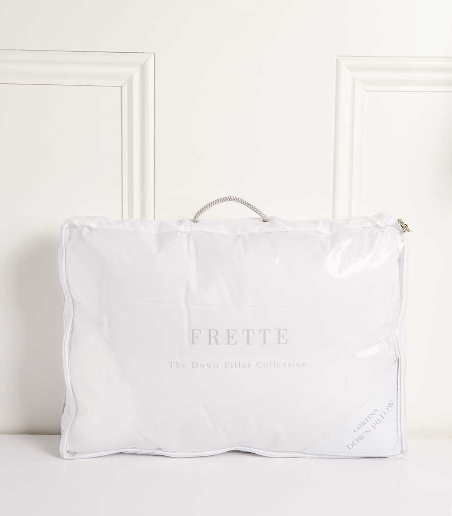 Soft Cortina Down Pillow (51cm x 71cm) B100 WHITE Image 2