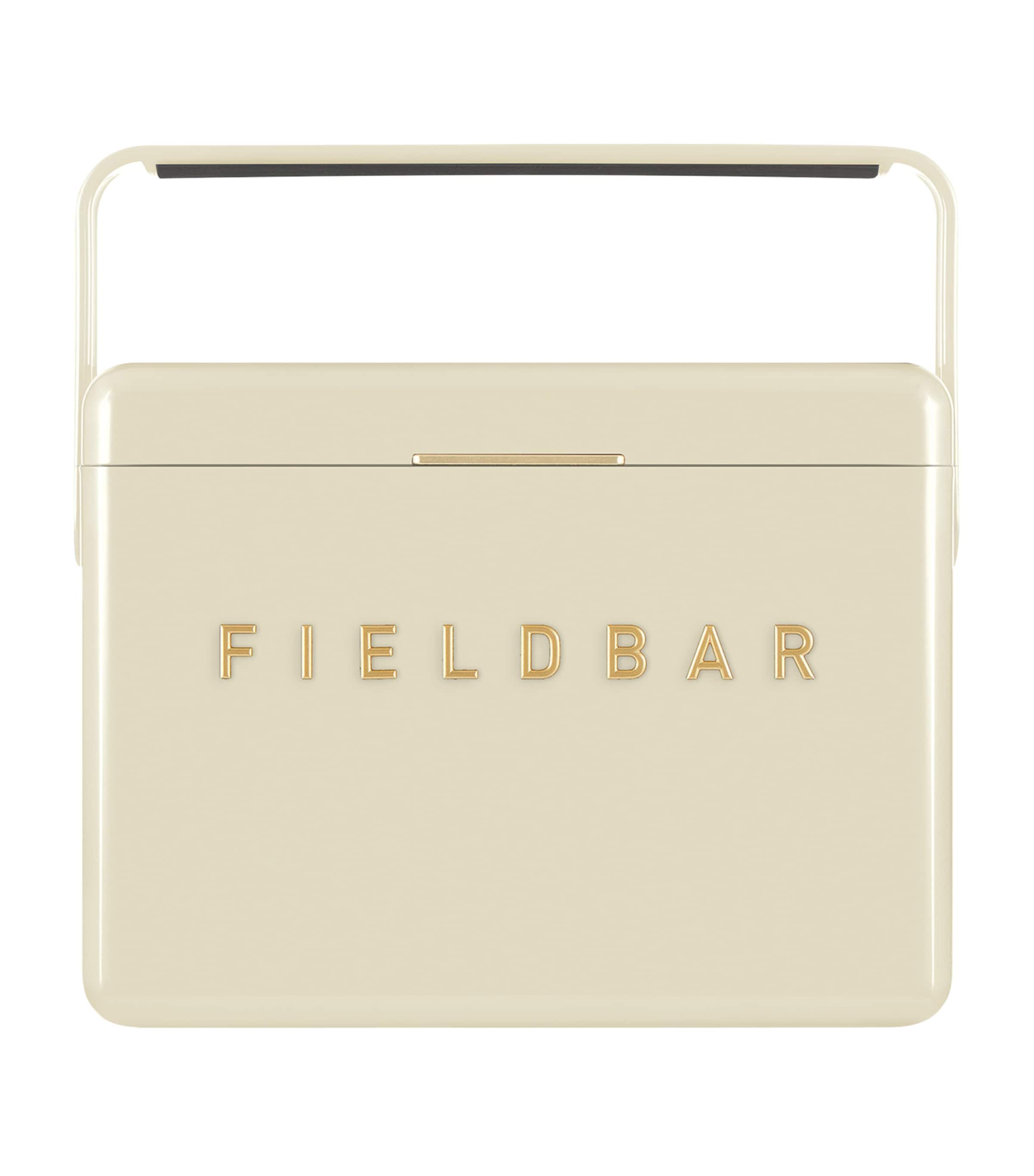 Mini Bar Cooler Box with Leather Sling (4L) WHITE Image 1