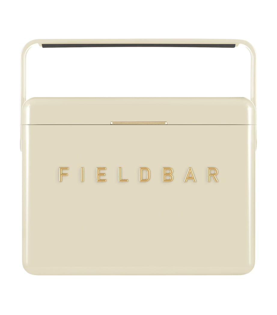 Mini Bar Cooler Box with Leather Sling (4L) WHITE Image 1