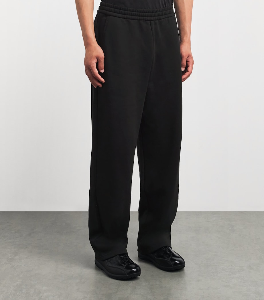 Moose Knuckles Mens Logo Yul Sweatpants Black Image 4