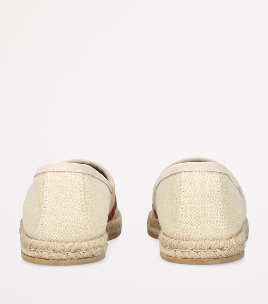Raffia Stripe Espadrilles CREAM COMB Image 2