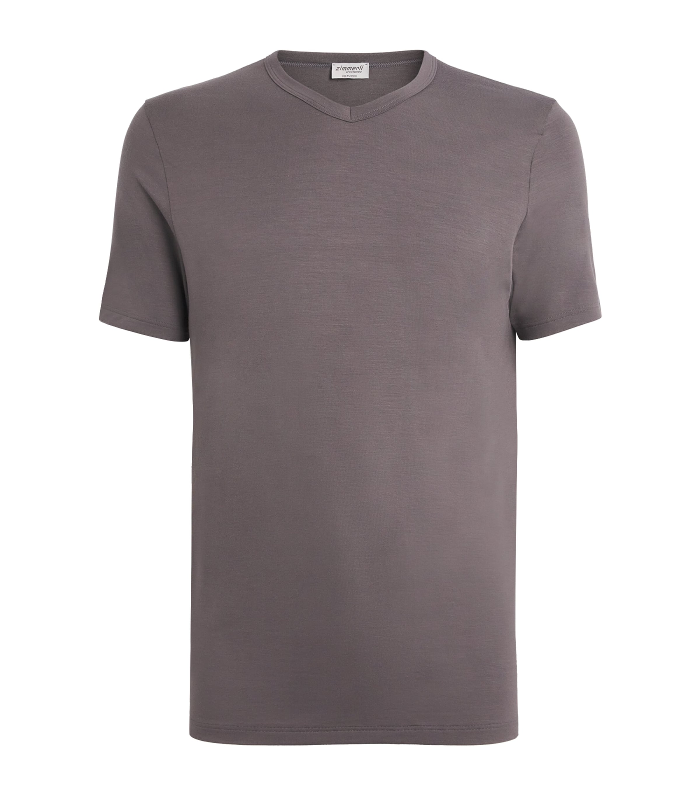Zimmerli 700 Pureness V-neck T-shirt In Multi