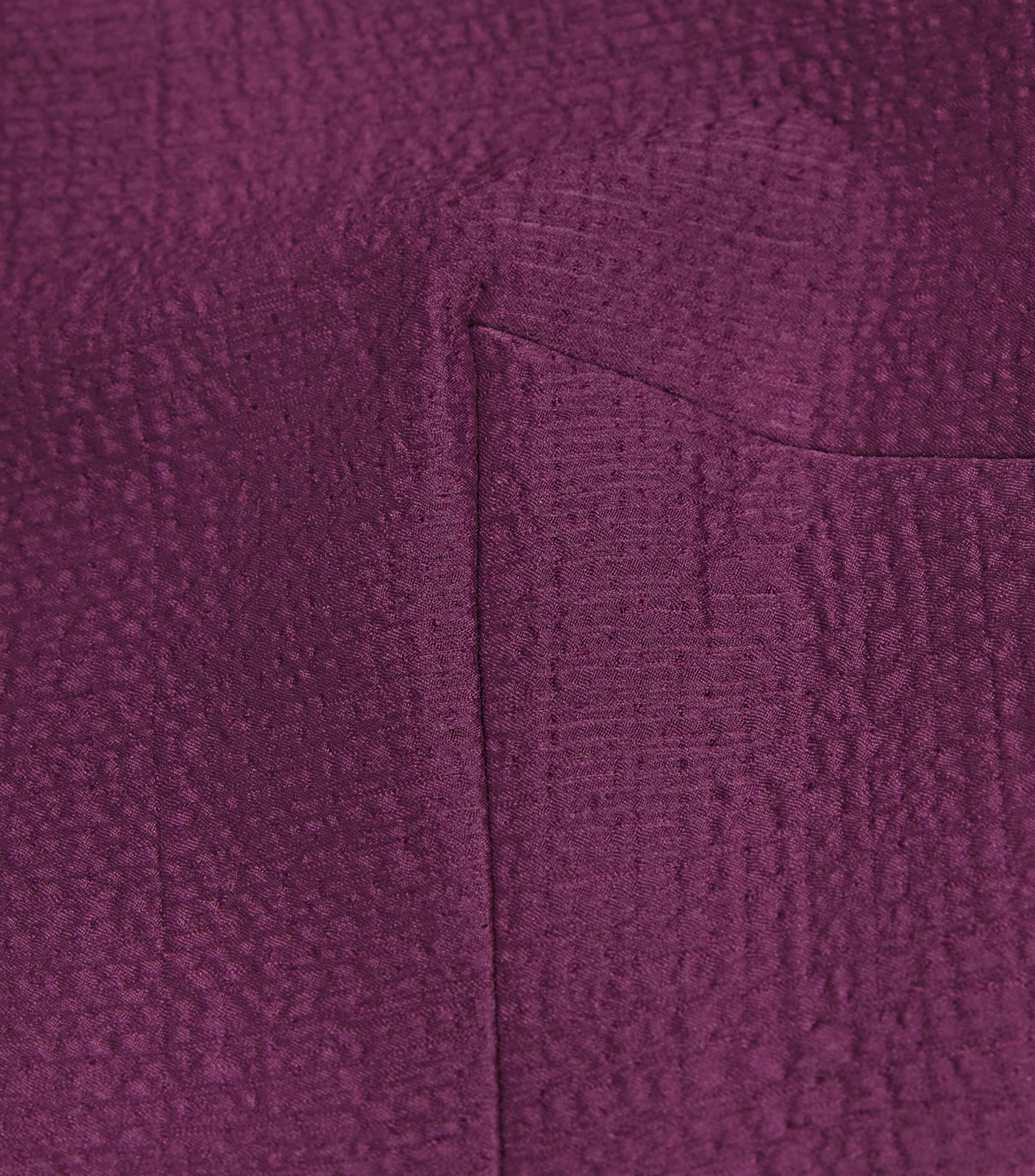 Emilia Wickstead Womens Pleated Petronella Mini Dress Plum Image 6