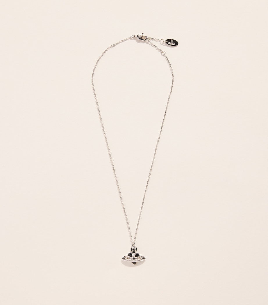 Vivienne Westwood New Diamante Heart Necklace Dmd Crst Image 3