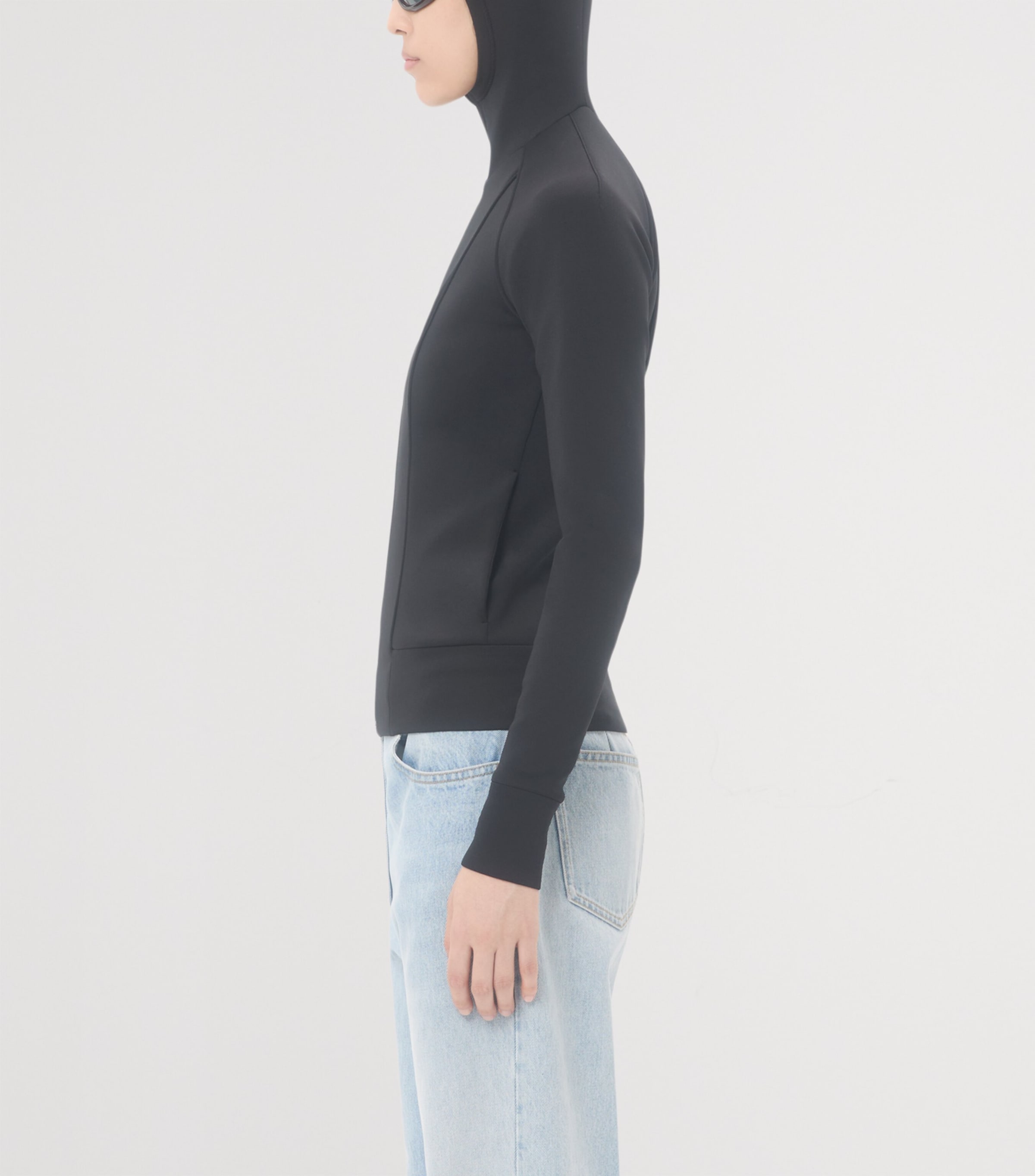 Technical Jersey Zip-Up Hoodie 0NO Image 5