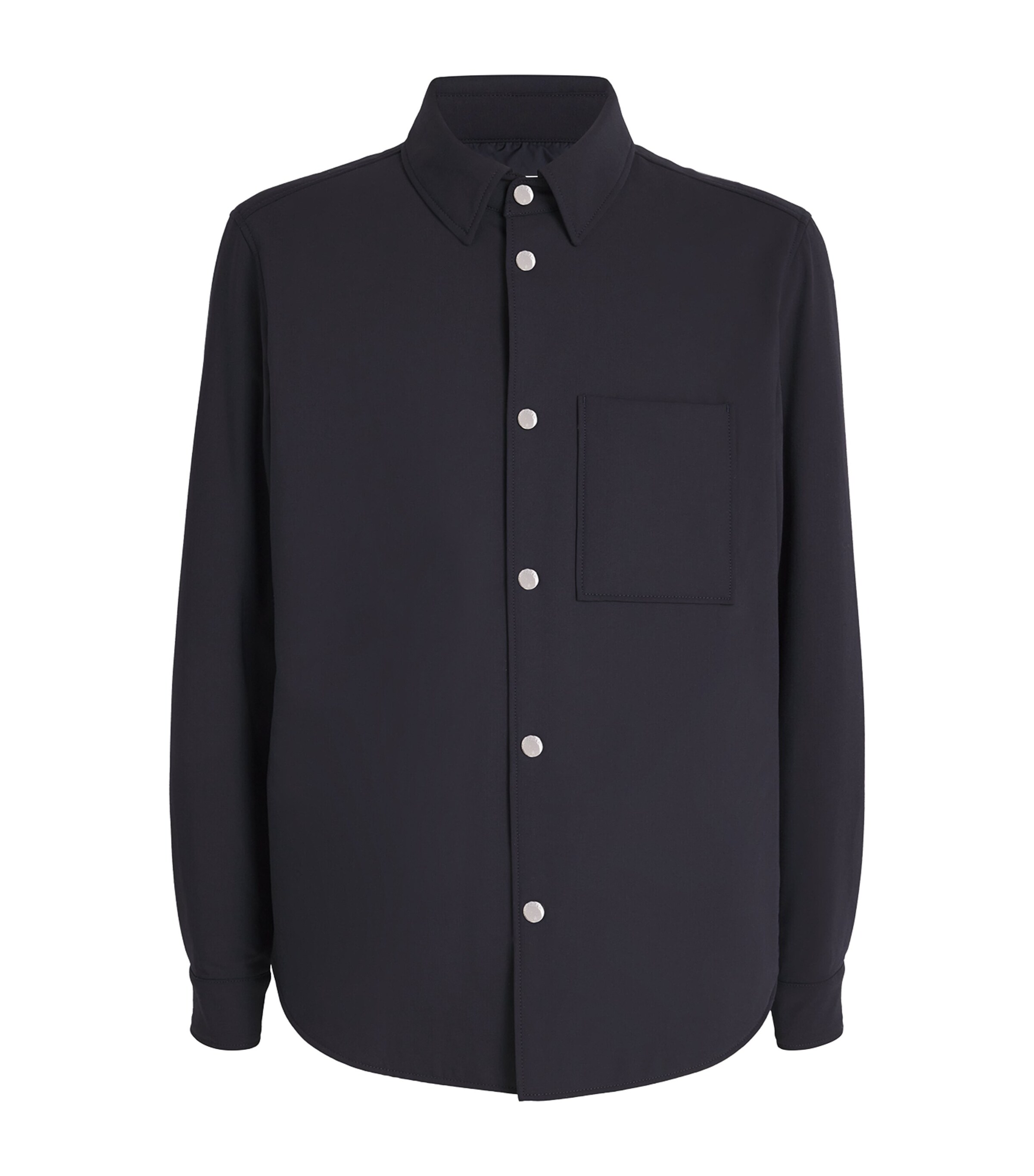 Bogner Mens Padded Olli Overshirt Navy Image 1