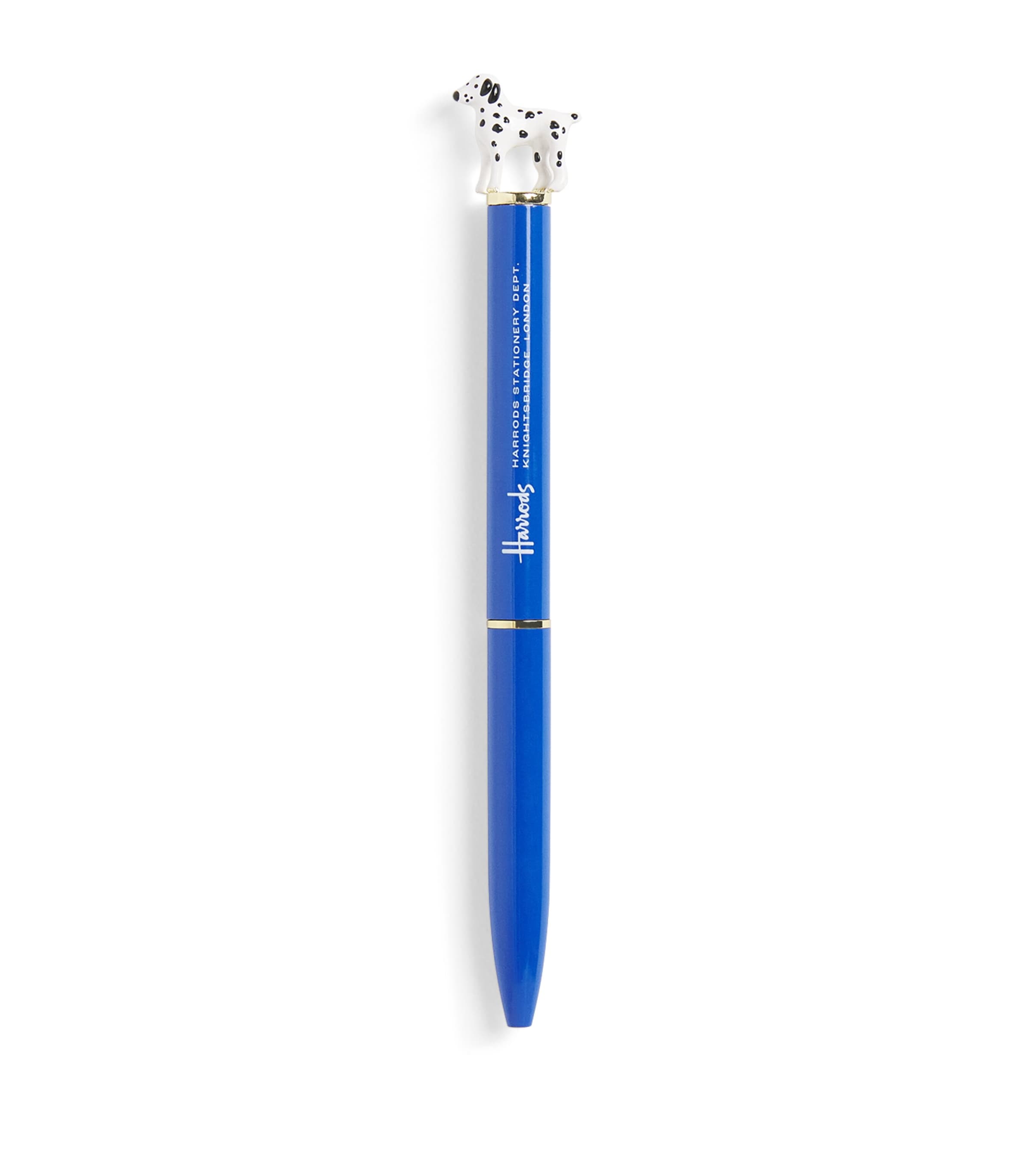 Harrods Sunday Afternoon Dalmation Ballpoint Pen In Green