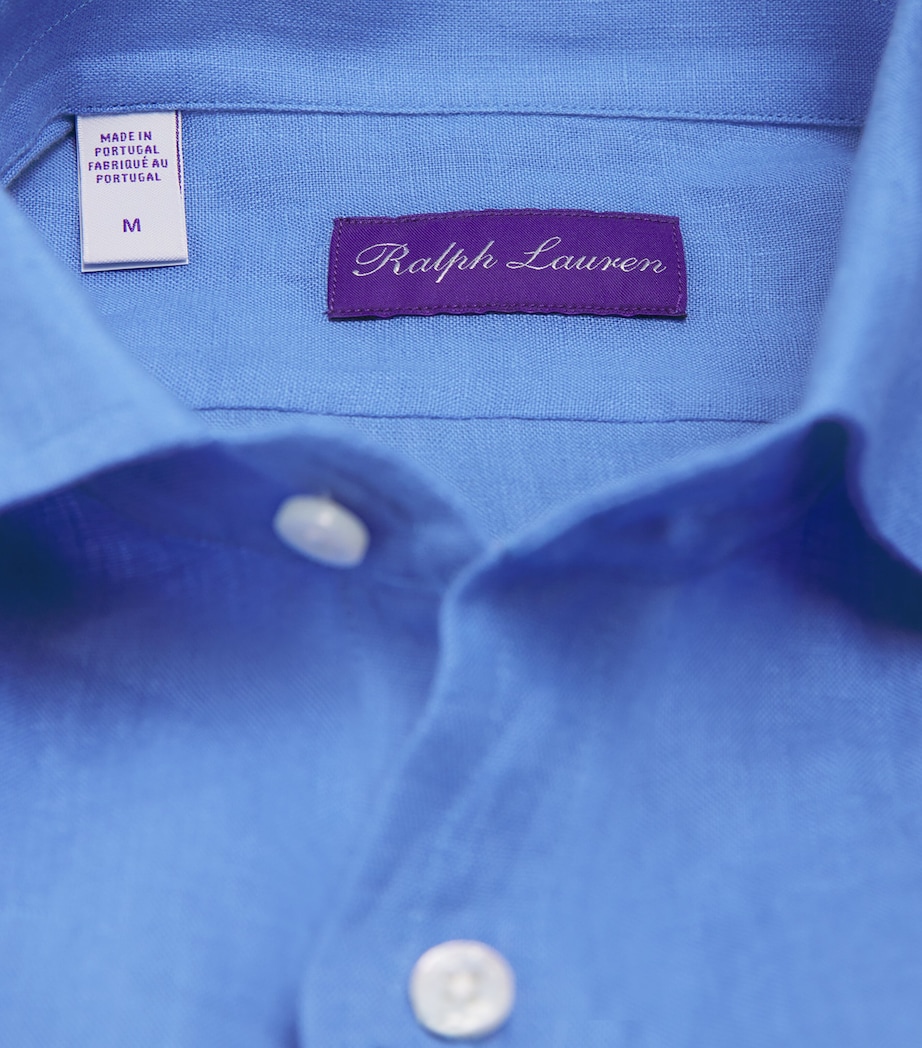 Linen Shirt COPEN BLUE Image 5