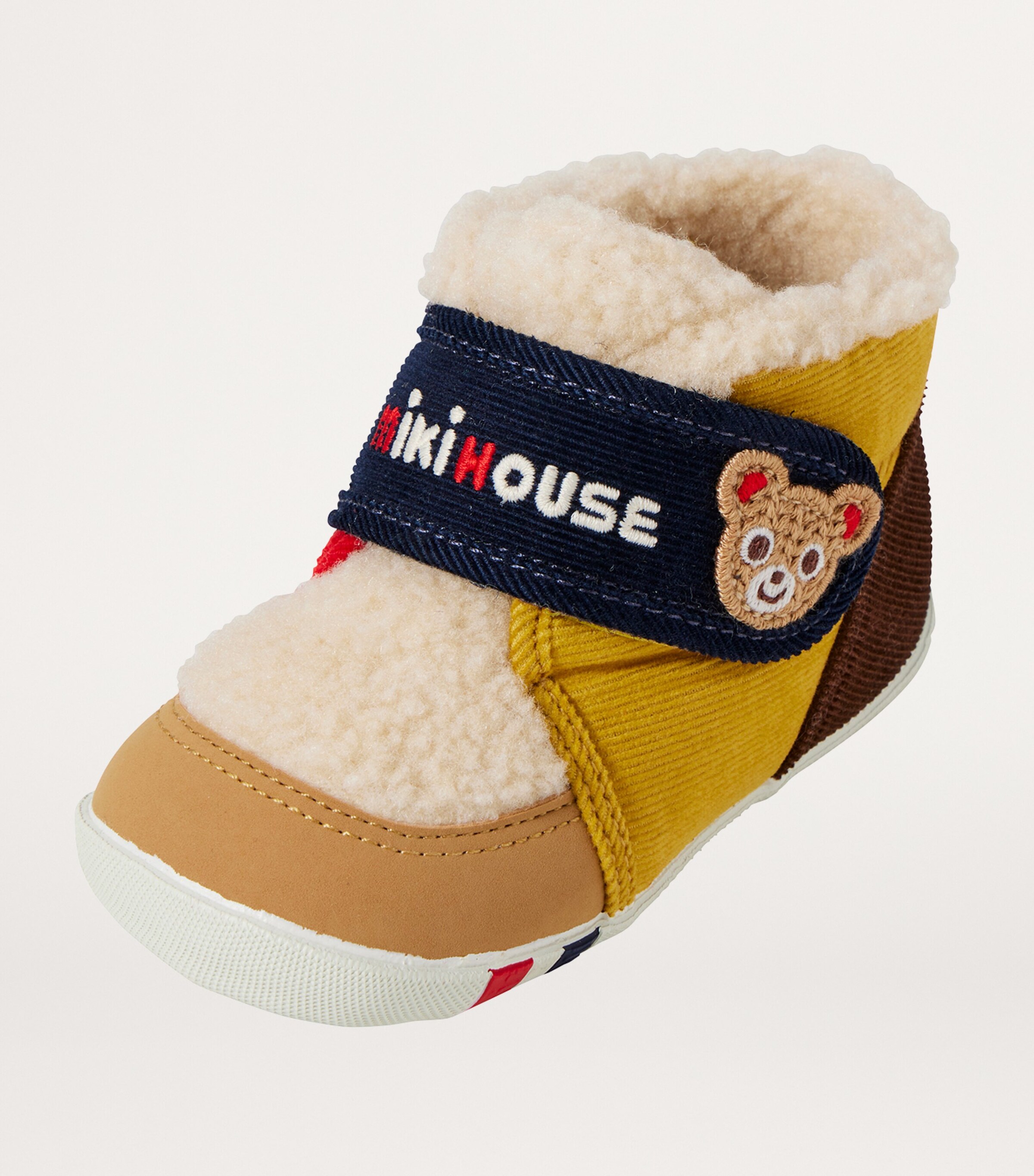 Corduroy Velcro Booties 87 Image 8