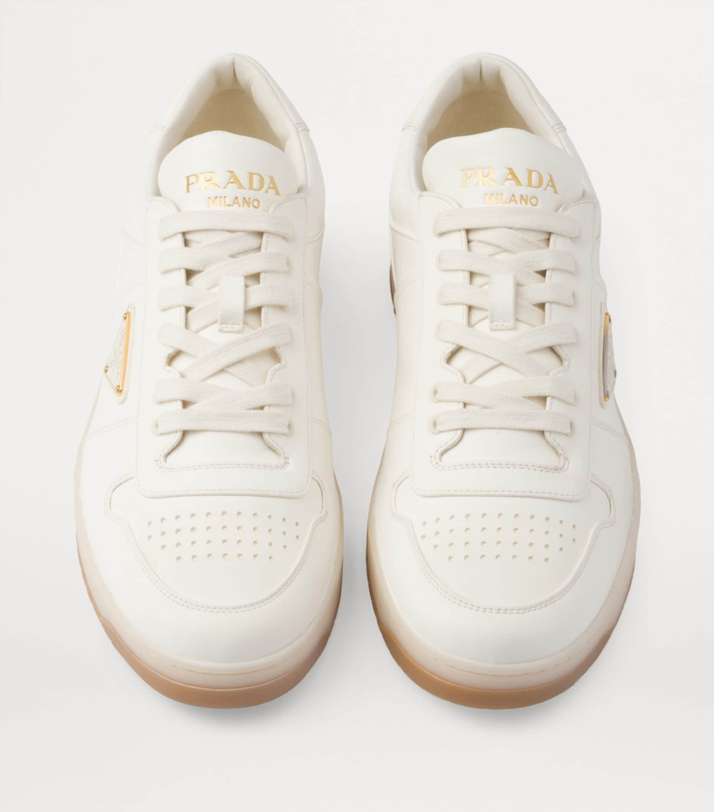 スニーカー PRADA DOWNTOWN SNEAKERS IN NAPPA Black Downtown nappa leather sneakers | PRADA