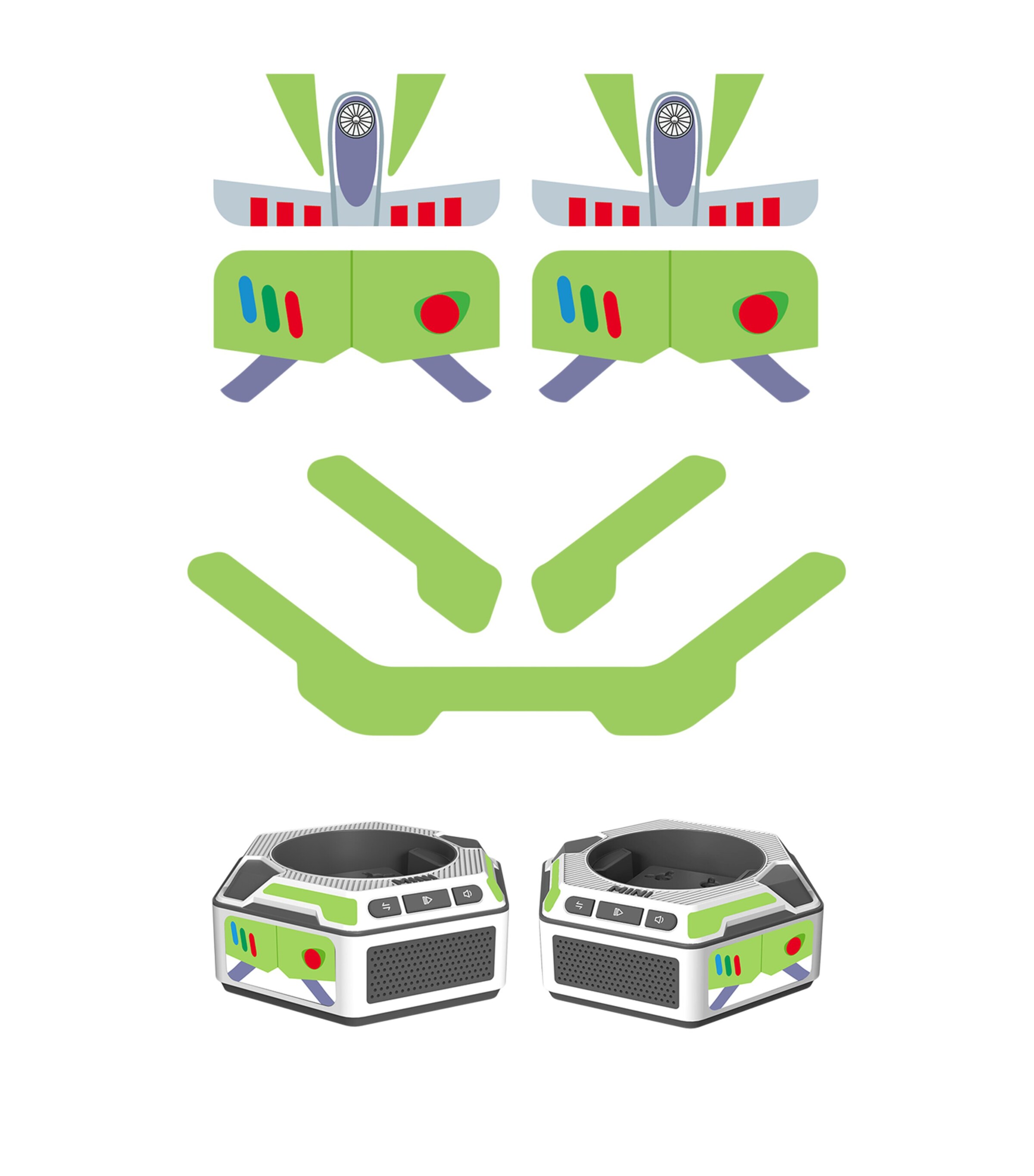 Toy Story Buzz and Rex Robot Set MULTI Image 9