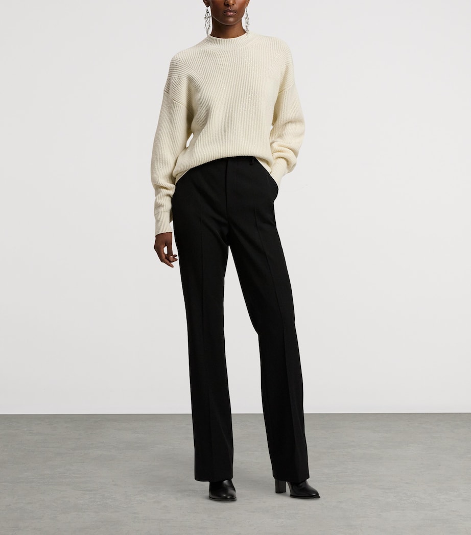 Cashmere Sweater CREAM Image 9