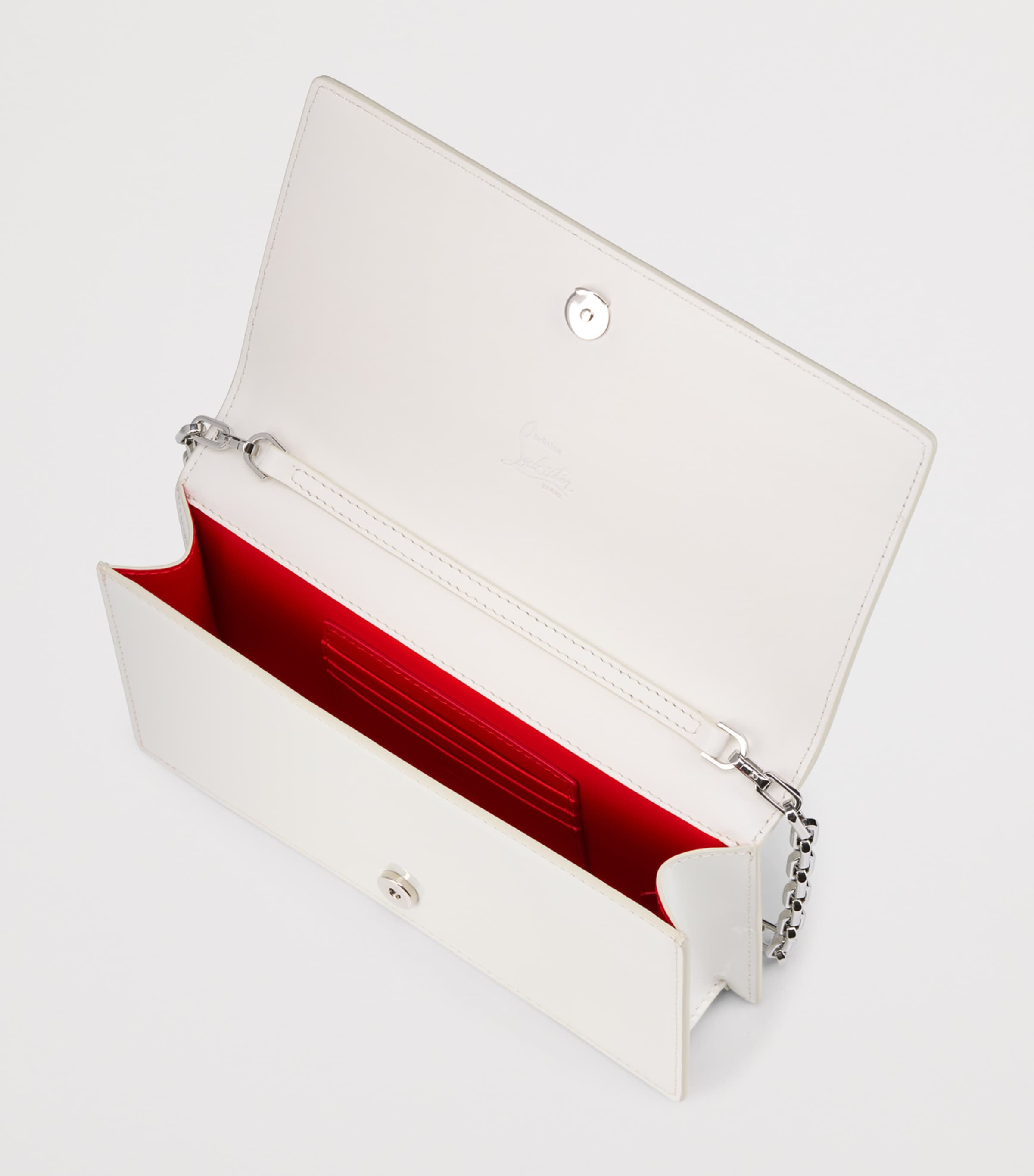 Christian Louboutin Bettina Patent Leather Clutch Bag Image 6