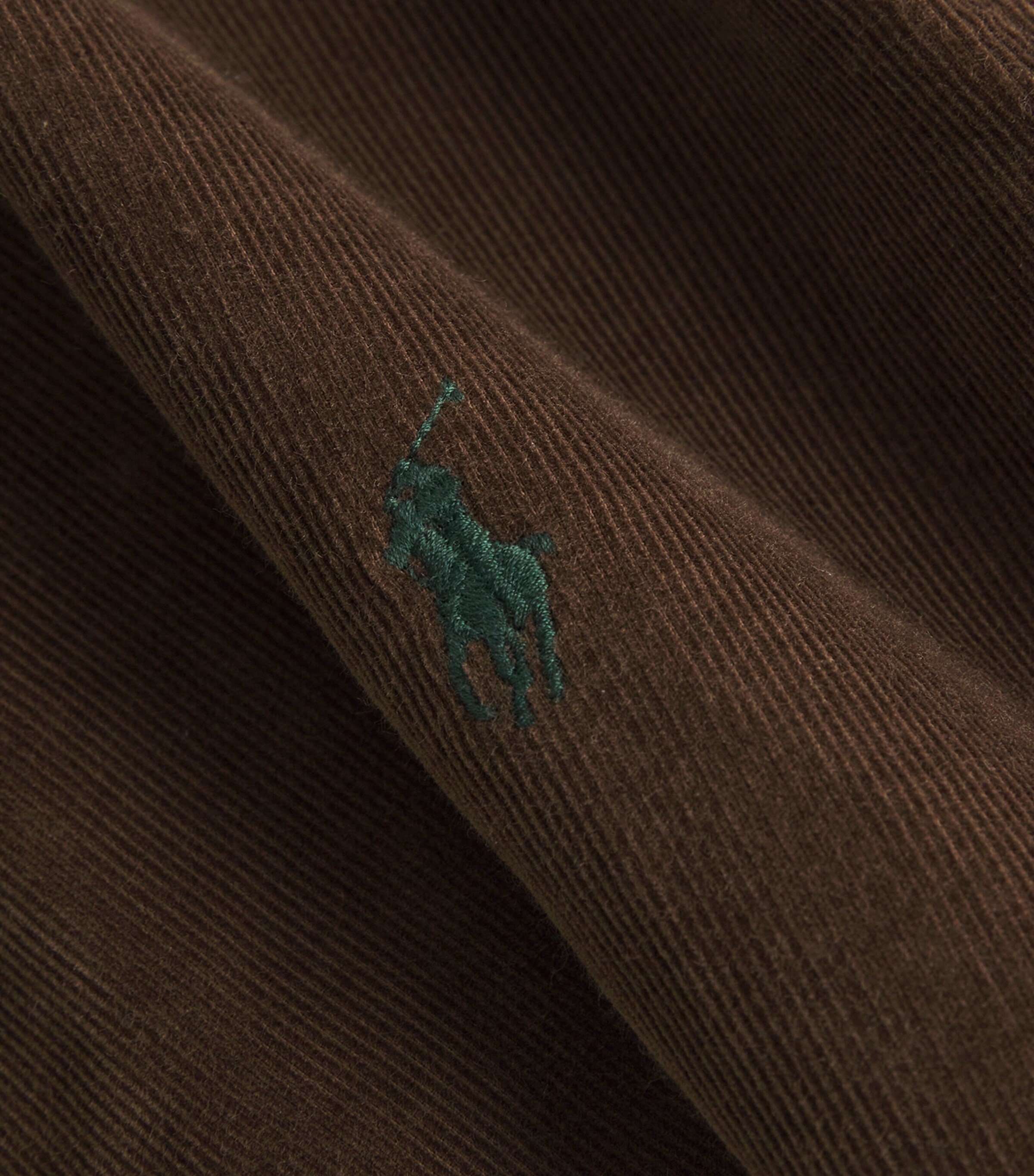 Cotton Corduroy Custom Fit Shirt BROWN Image 5