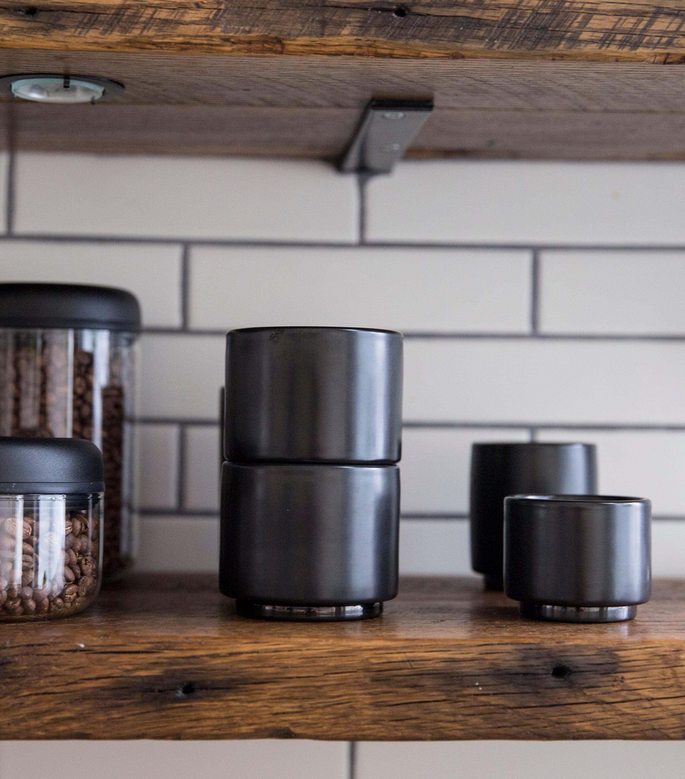 Ceramic Monty Espresso Cup BLACK Image 3