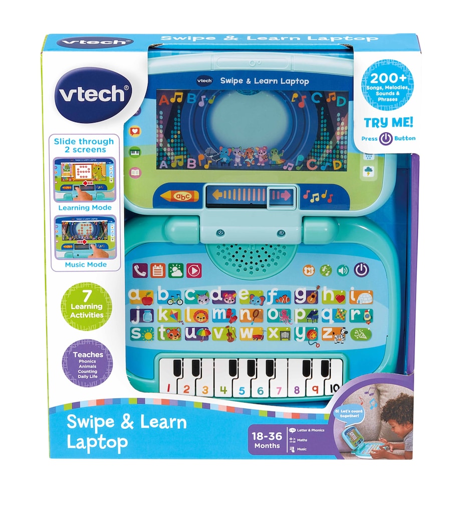VTech Swipe & Learn Laptop Image 5