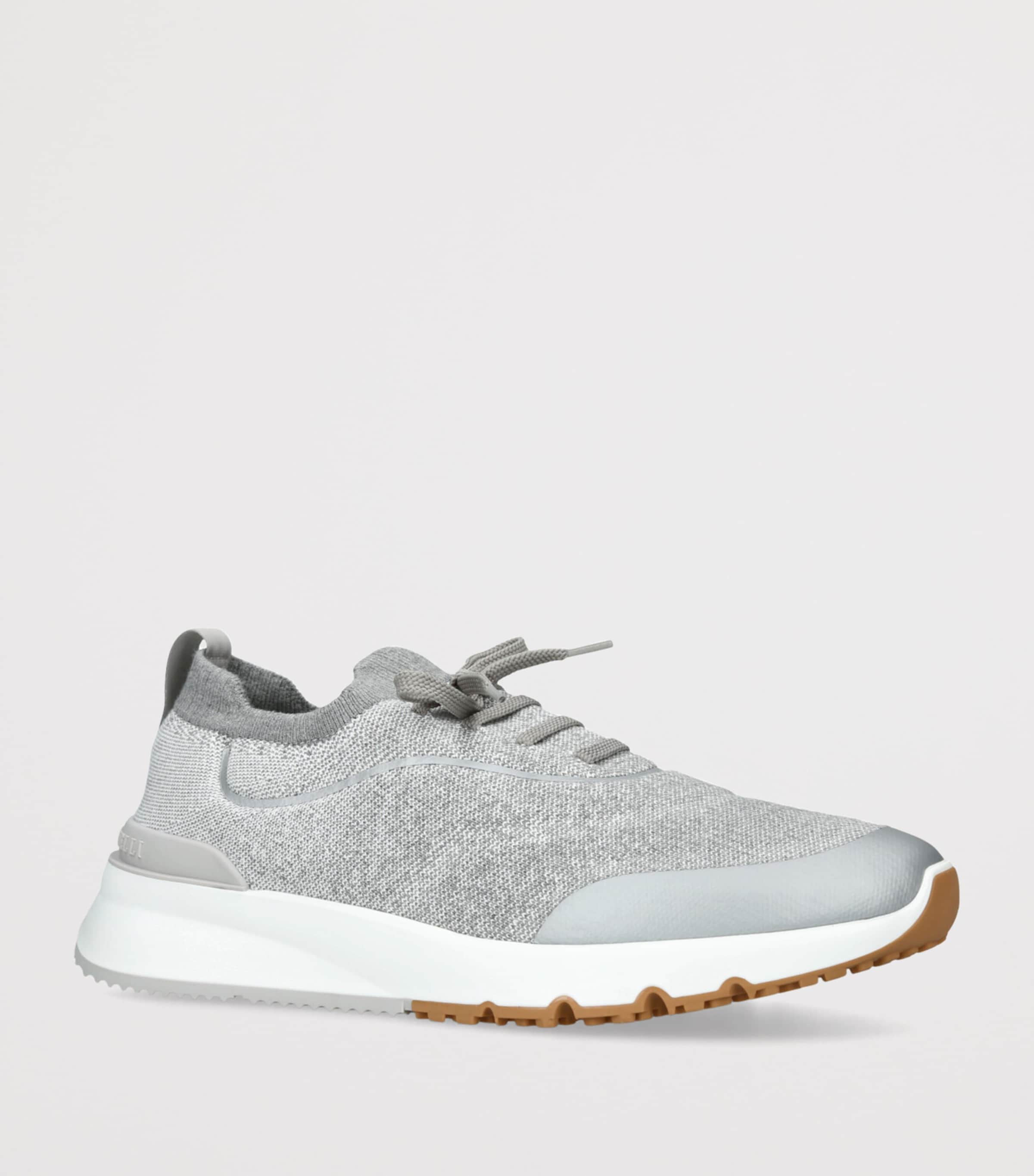 Knitted Sportiv Sneakers GREY Image 3
