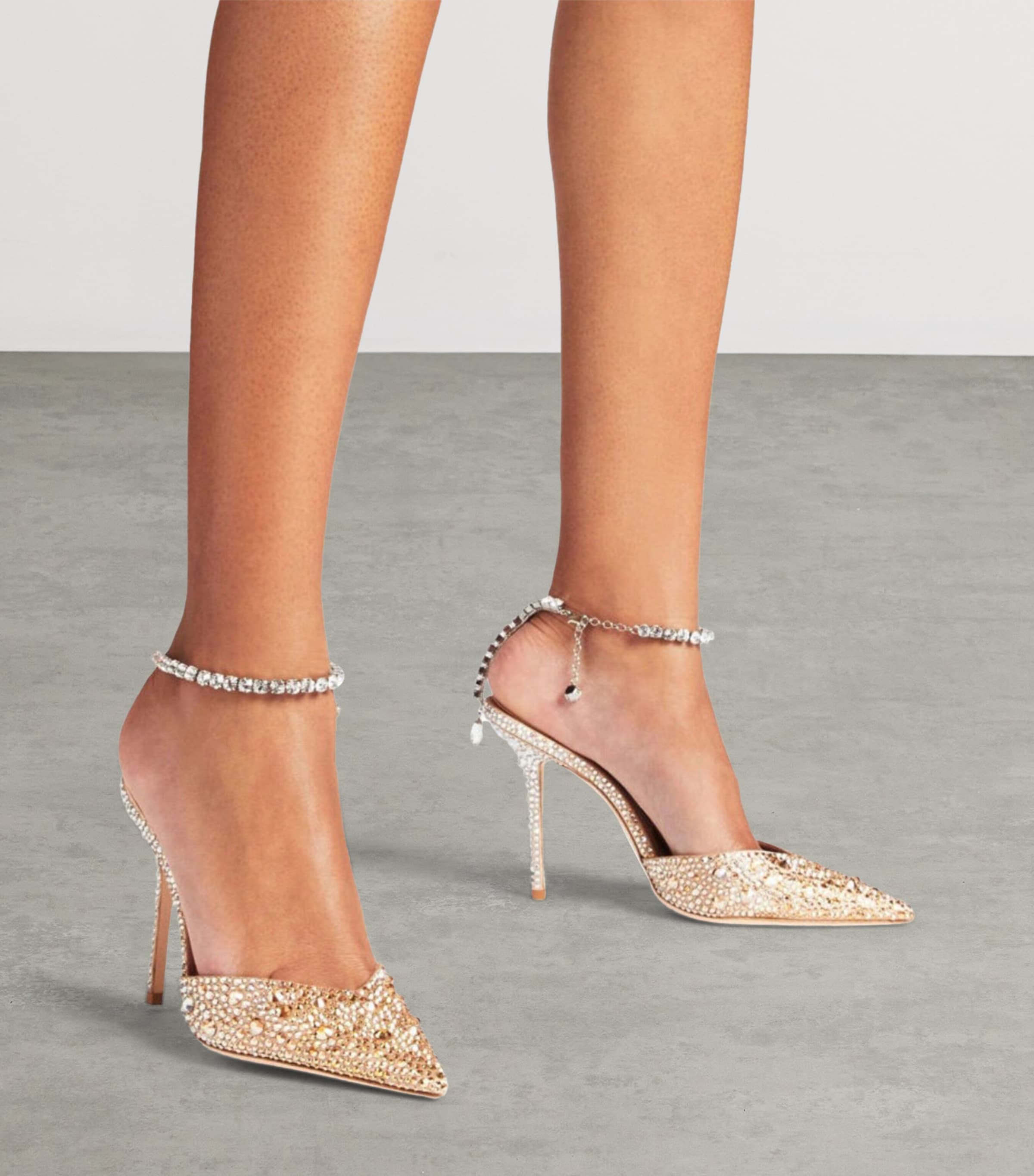 Jimmy Choo Multi Saeda 100 Crystal Embellished Pumps | Harrods US Jimmy Choo Multi Saeda 100 Crystal Embellished Pumps | Harrods US
