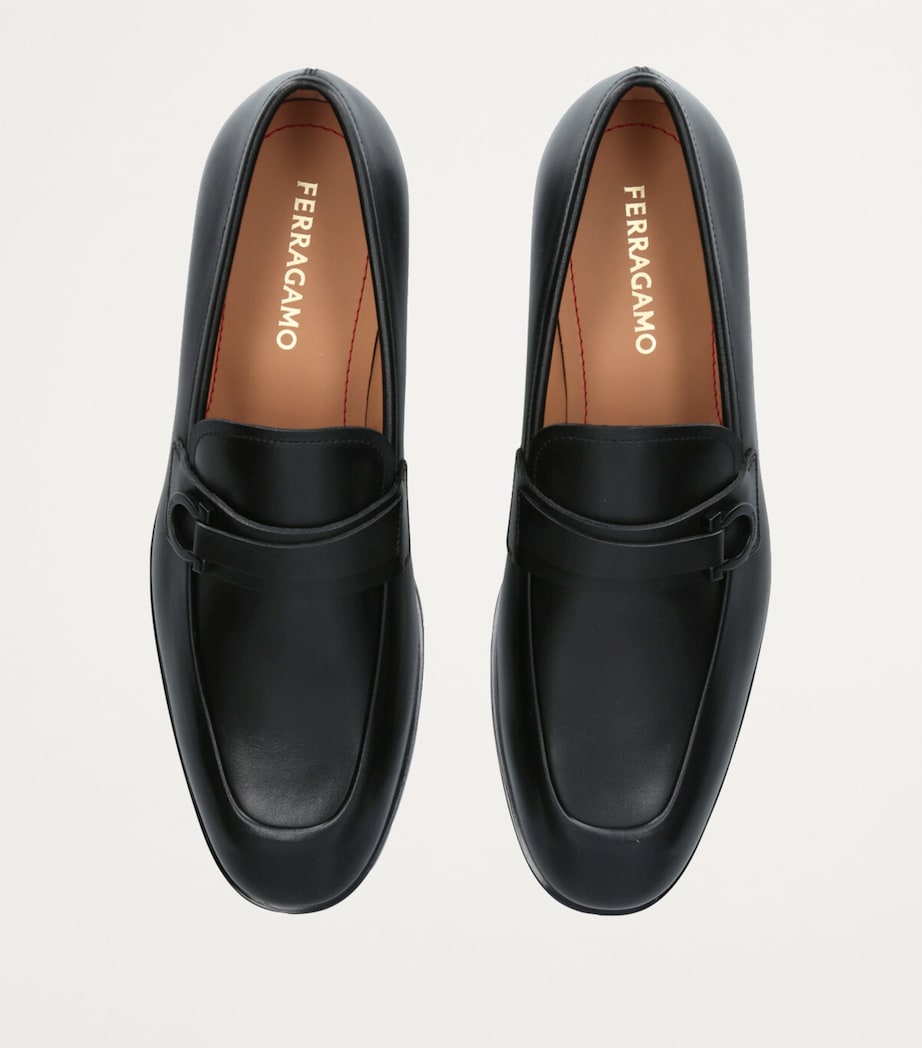 Leather Florio Loafers BLACK Image 4