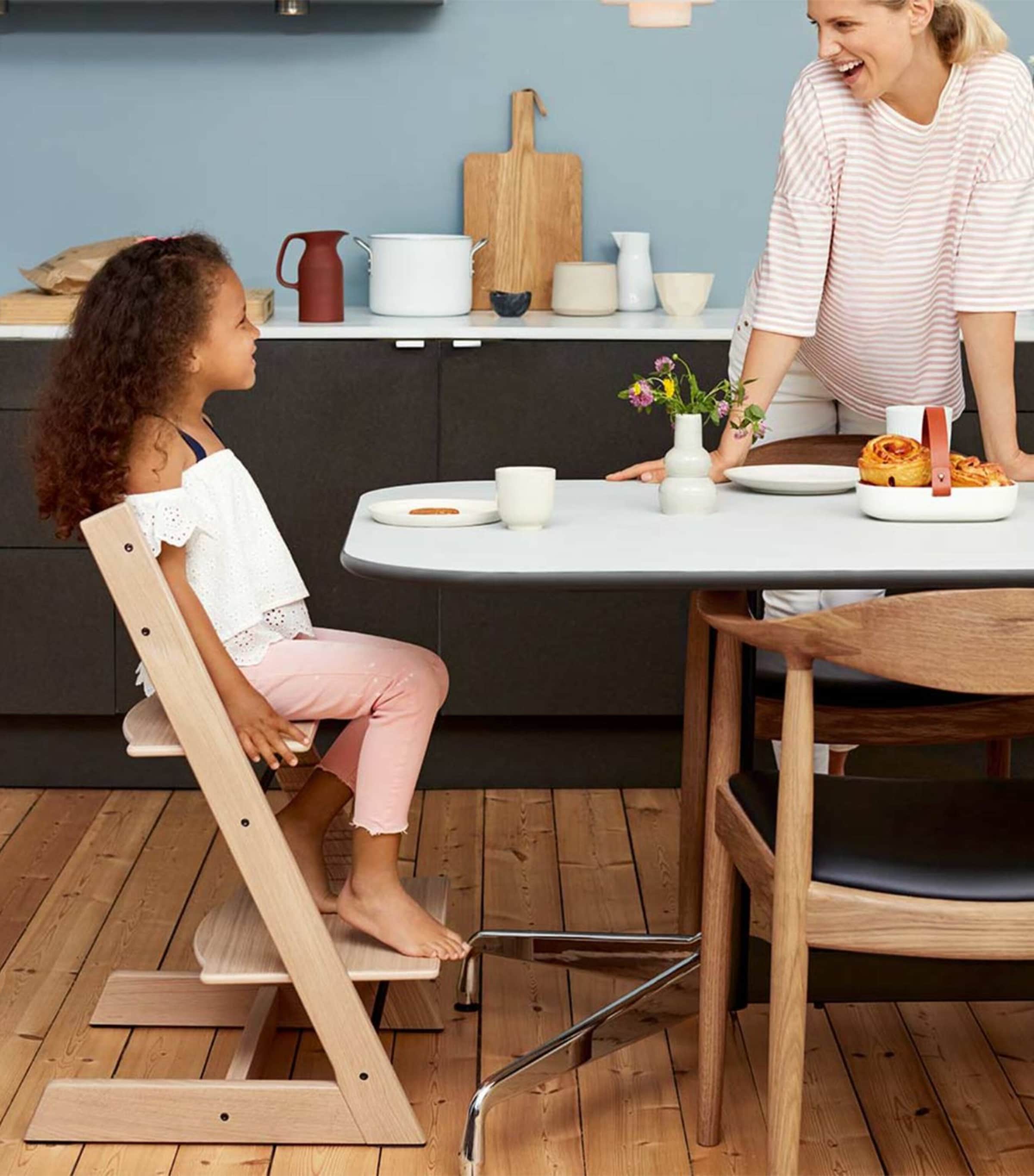 Stokke Tripp Trapp High Chair Oak Natural Image 3