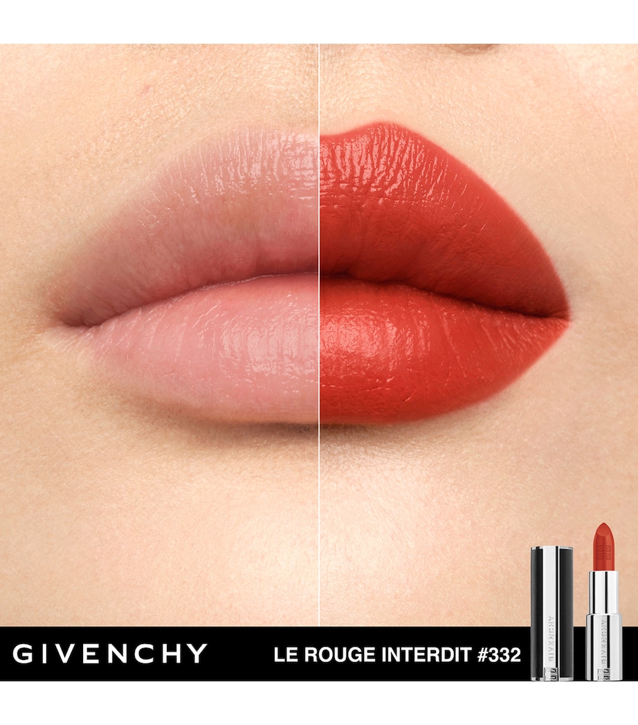 Givenchy Le Rouge Interdit Intense Silk Lipstick Rouge Safran Image 4