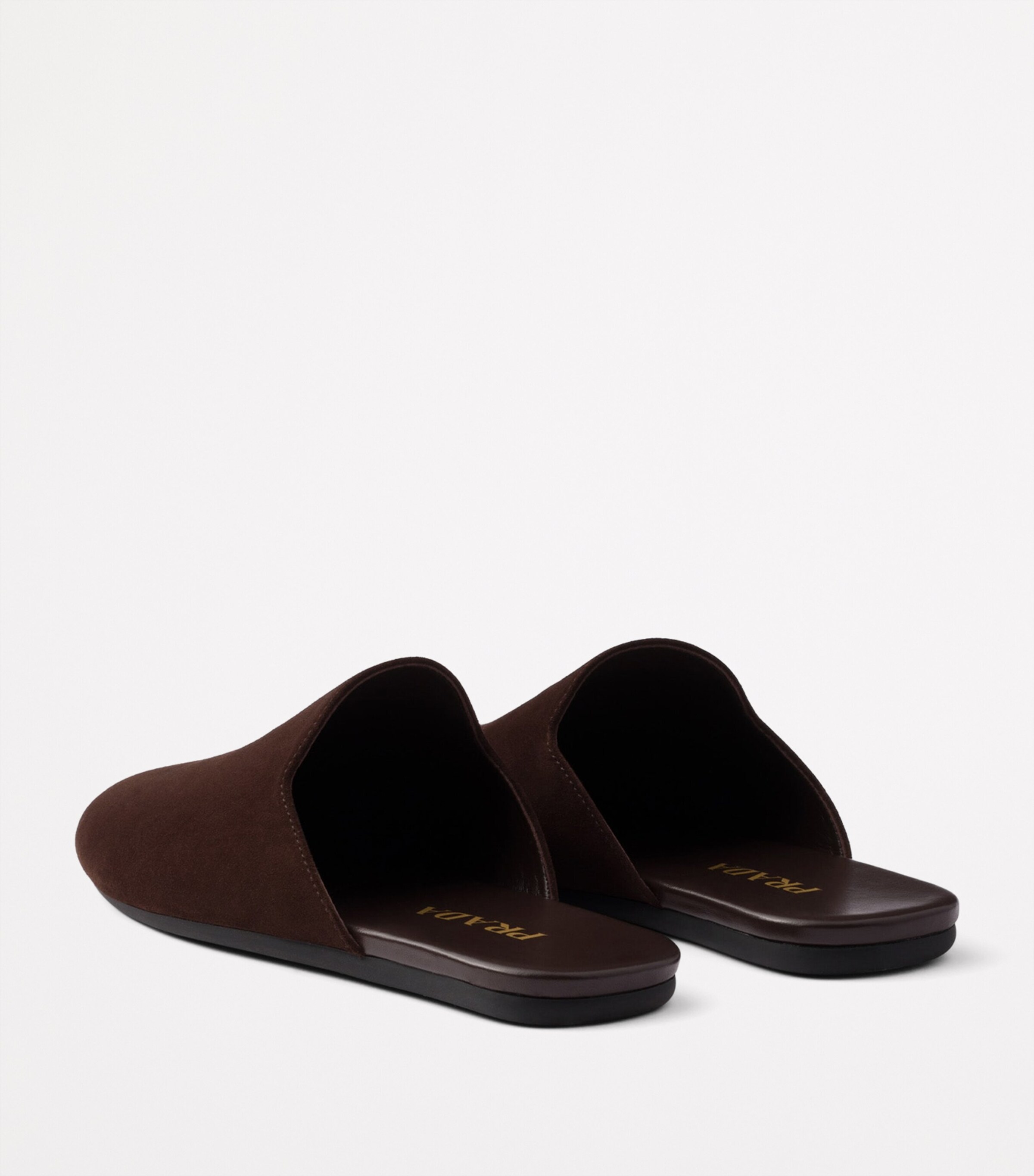 Prada Suede Mules Image 4