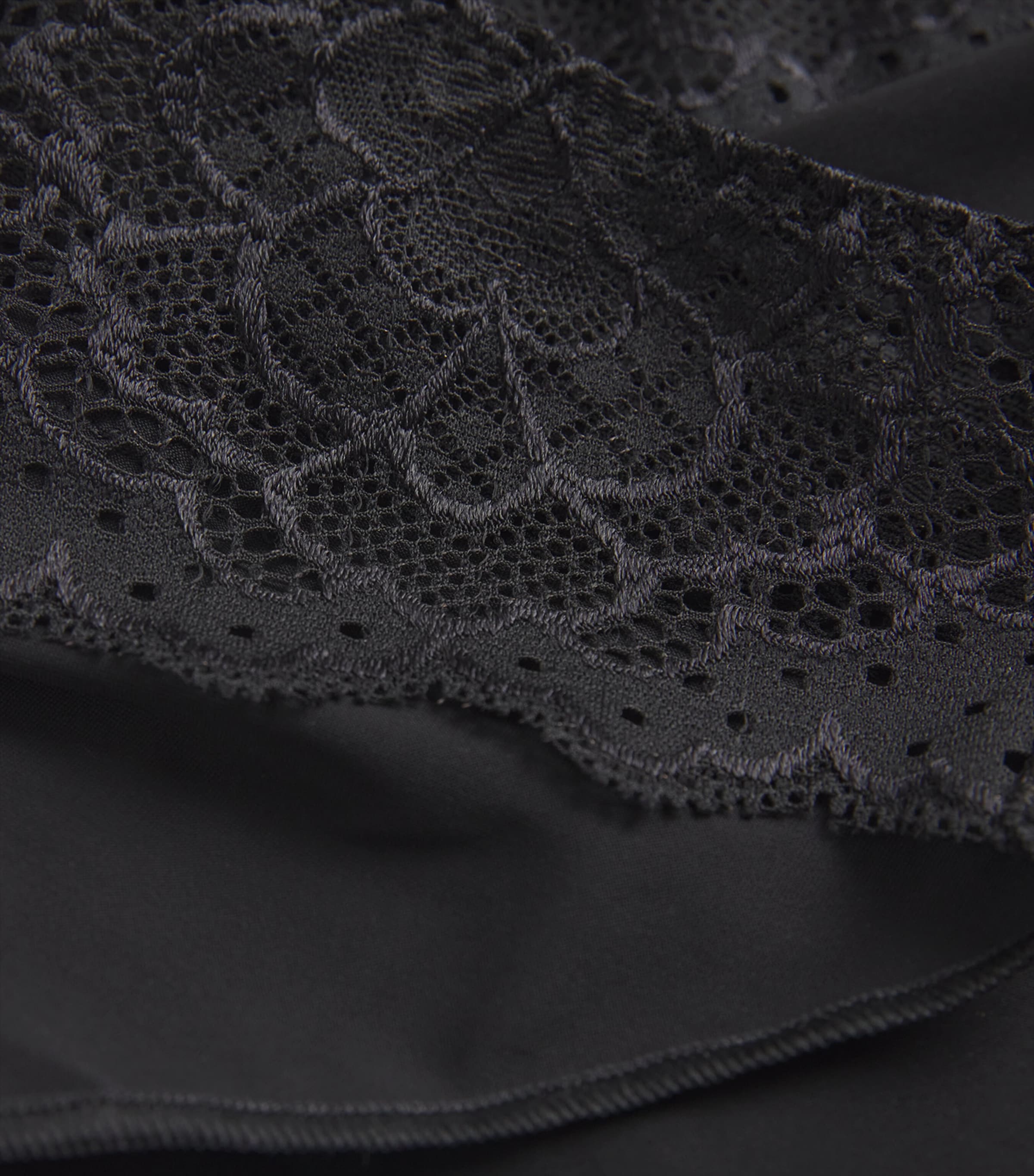 Simone Perele Womens Lace Caresse Briefs Noir Image 4